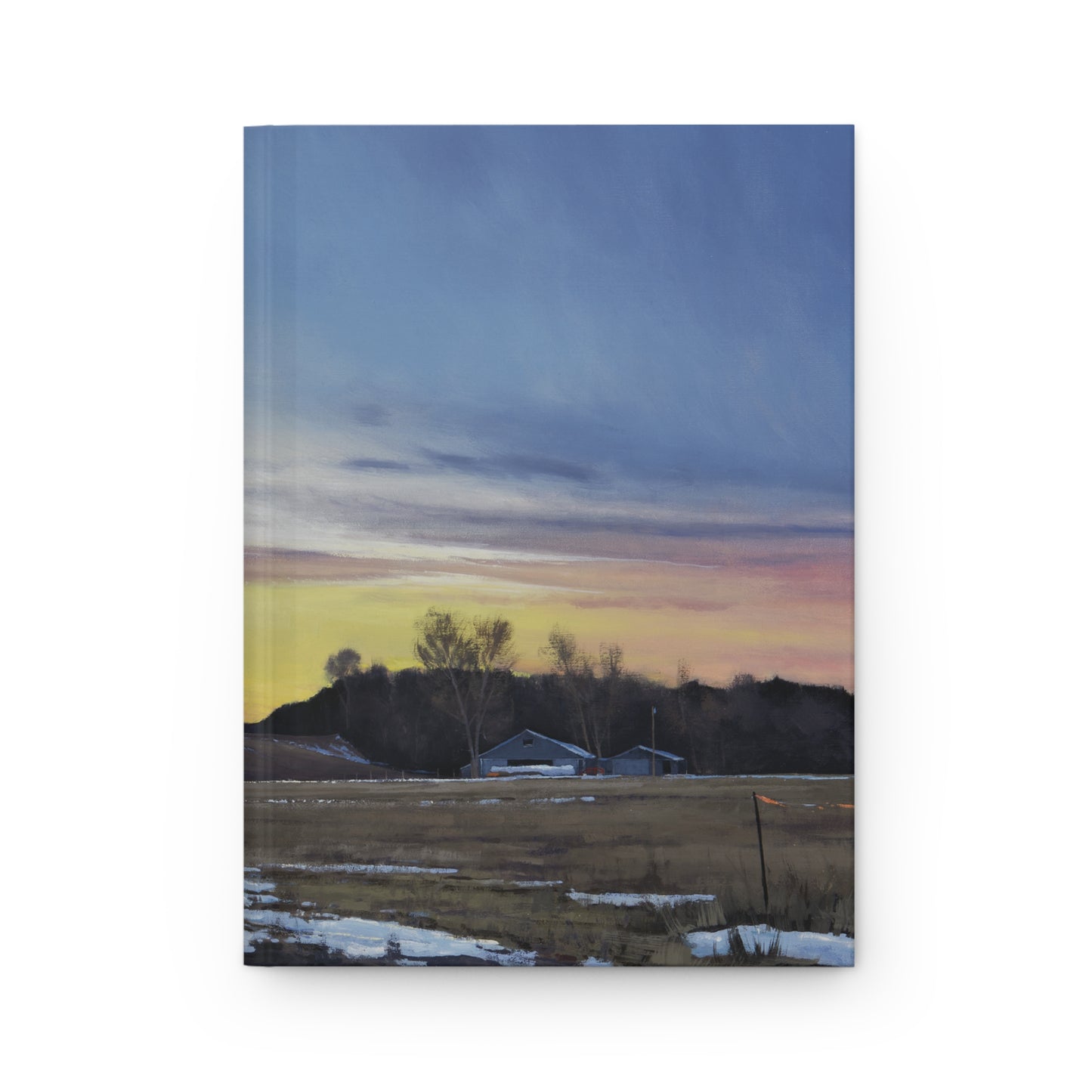 Copy of Ben Bauer: "St. Croix Valley Sunset" - Hardcover Journal Matte