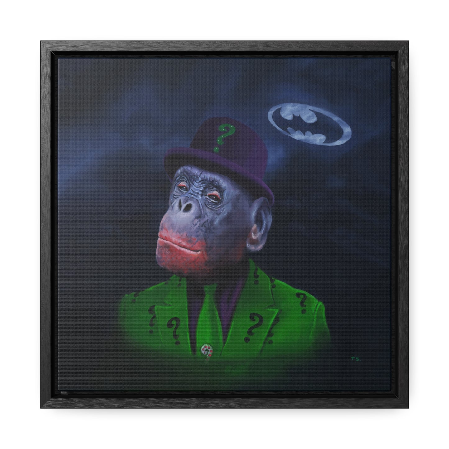 Tony South: "Riddle Me This" - Framed Canvas Reproduction