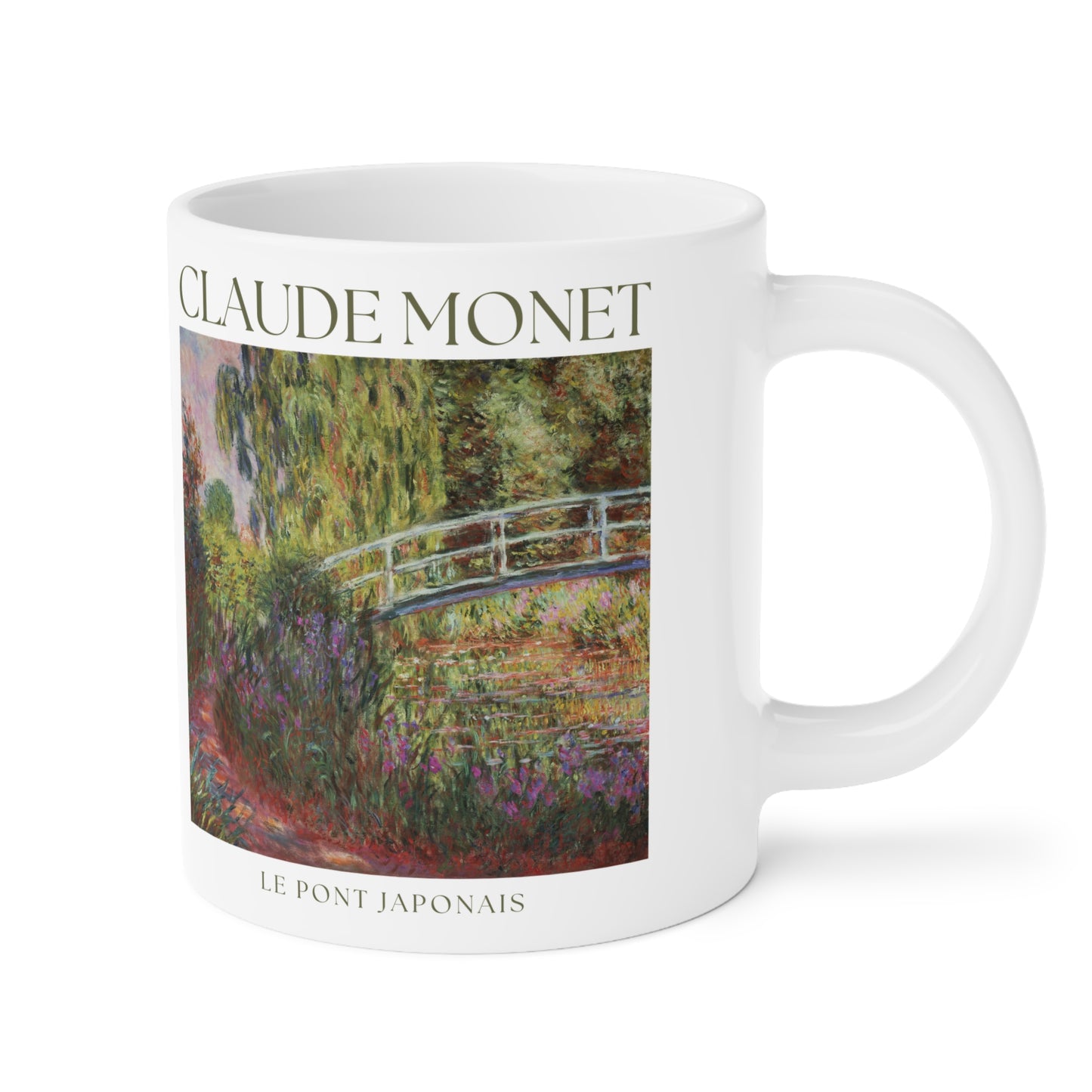 Claude Monet: "Le Pont Japonais" Ceramic Mug (11oz\15oz\20oz)