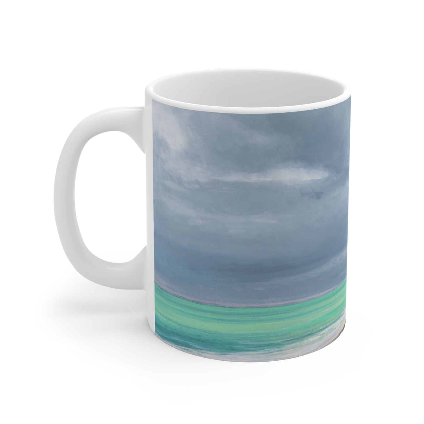 Ben Bauer: "Sandspur Beach, Florida" Ceramic Mug (11oz, 15oz, 20oz)