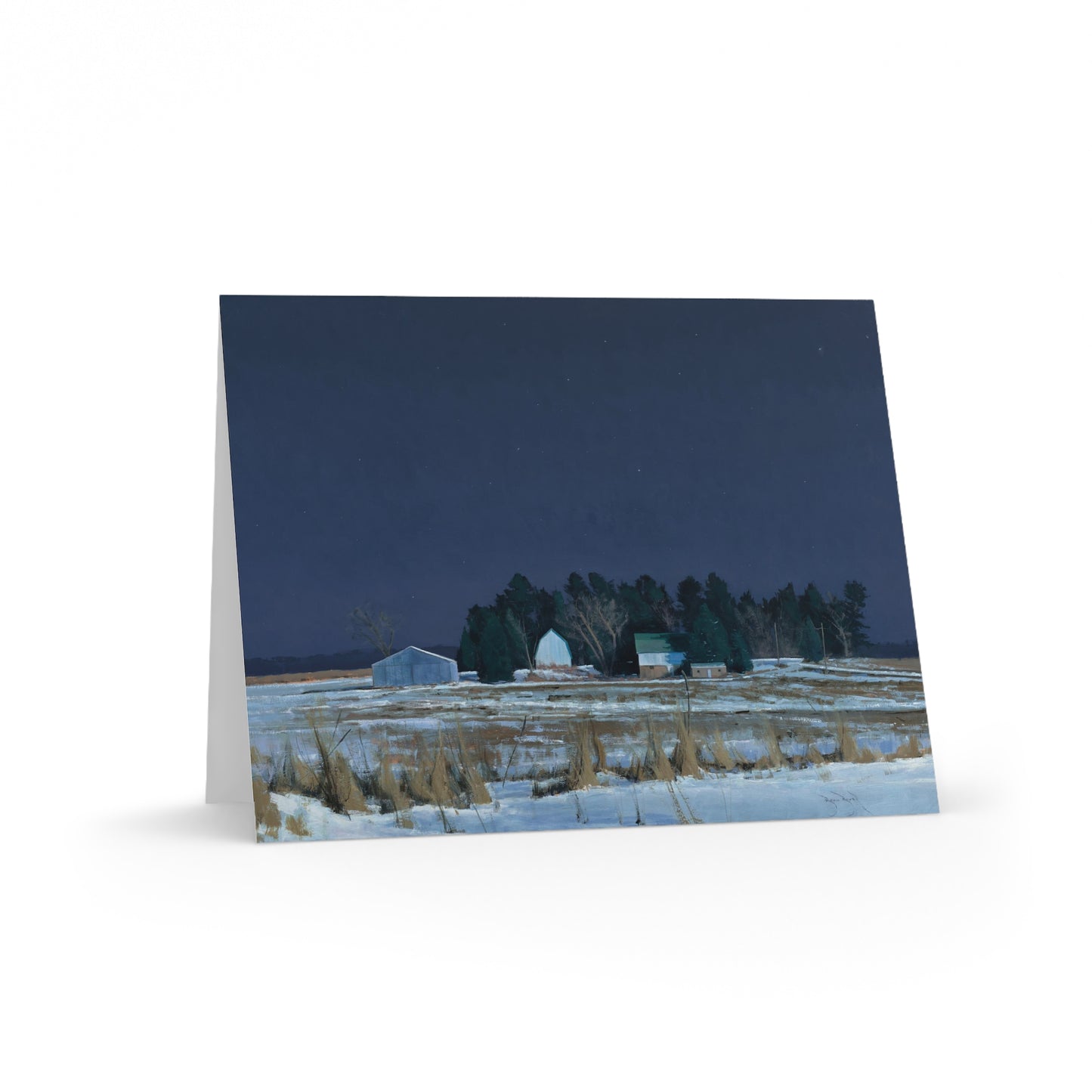 Ben Bauer: "Midnight at 20 Below" - Greeting Cards (8, 16, and 24 pcs)