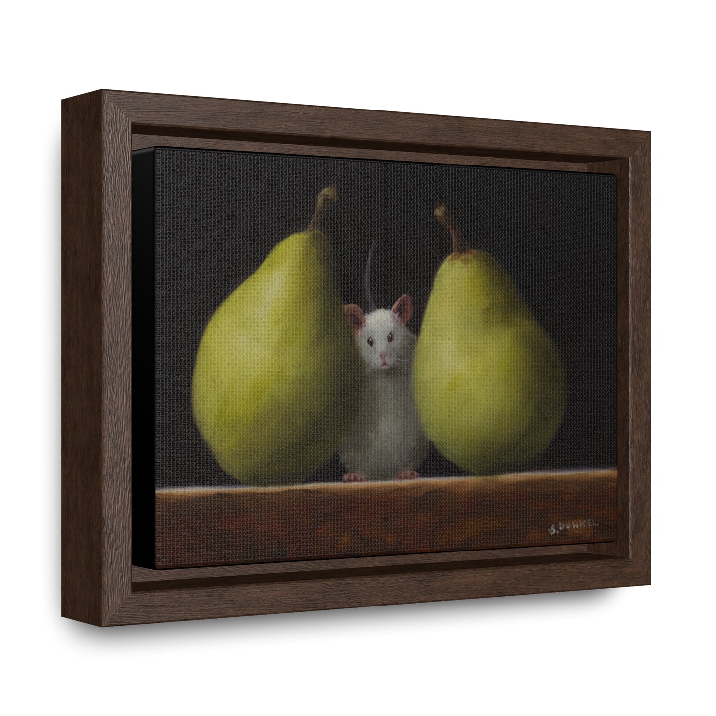 Stuart Dunkel: "Buddies" - Framed Canvas Reproduction