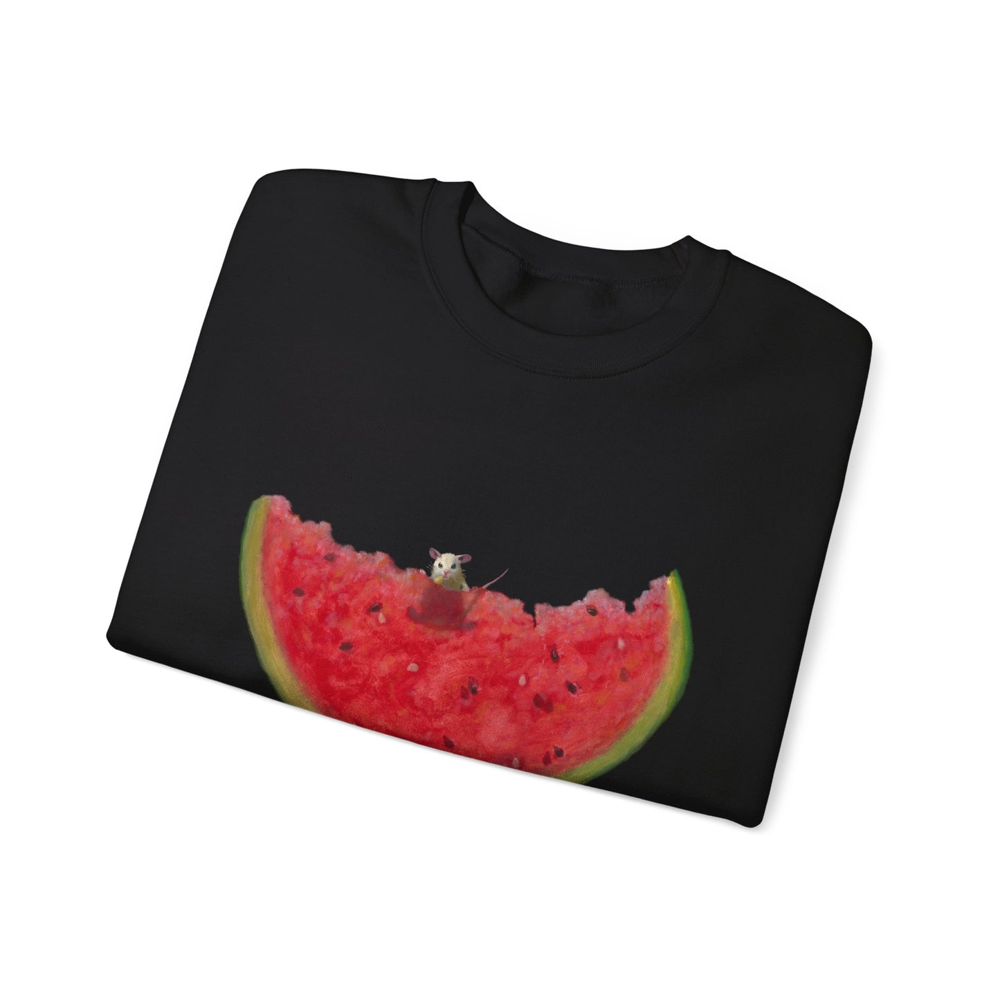 Stuart Dunkel: "Melon Lover" - Crewneck Sweatshirt