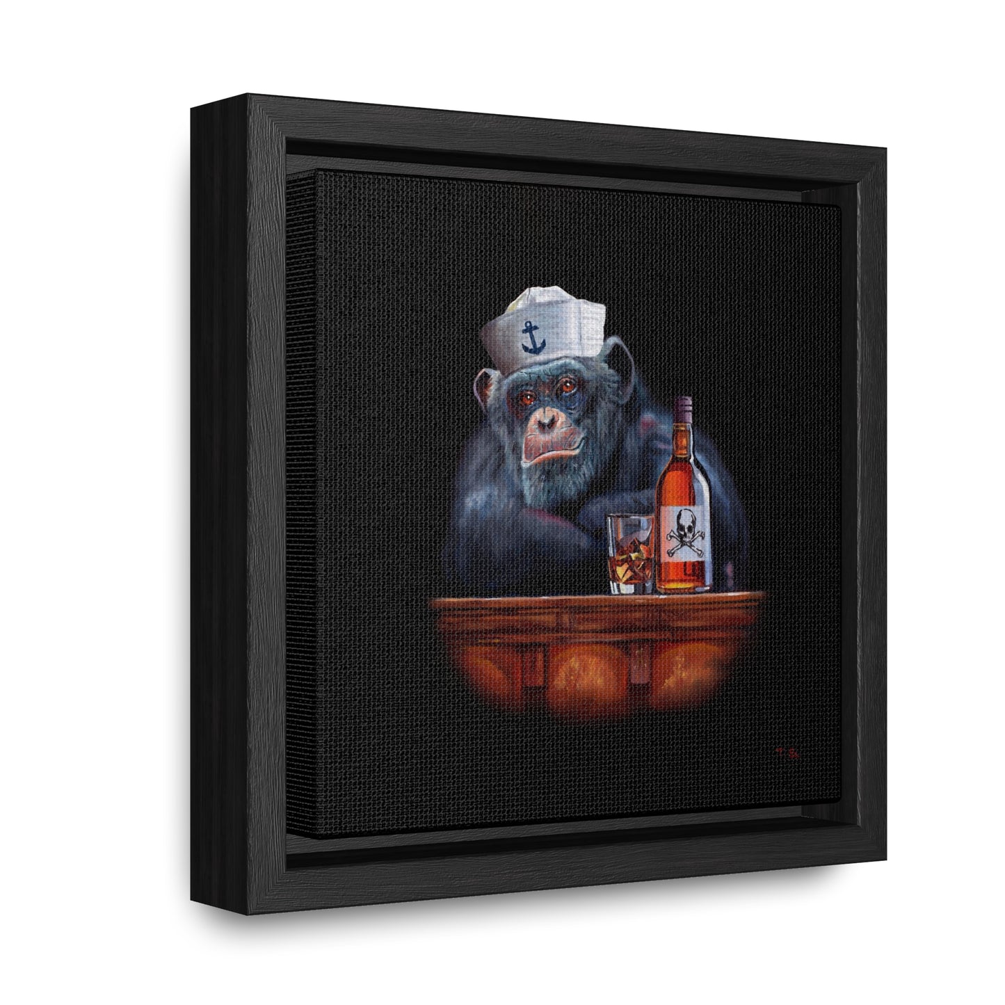 Tony South: "Ahoy" - Framed Canvas Reproduction