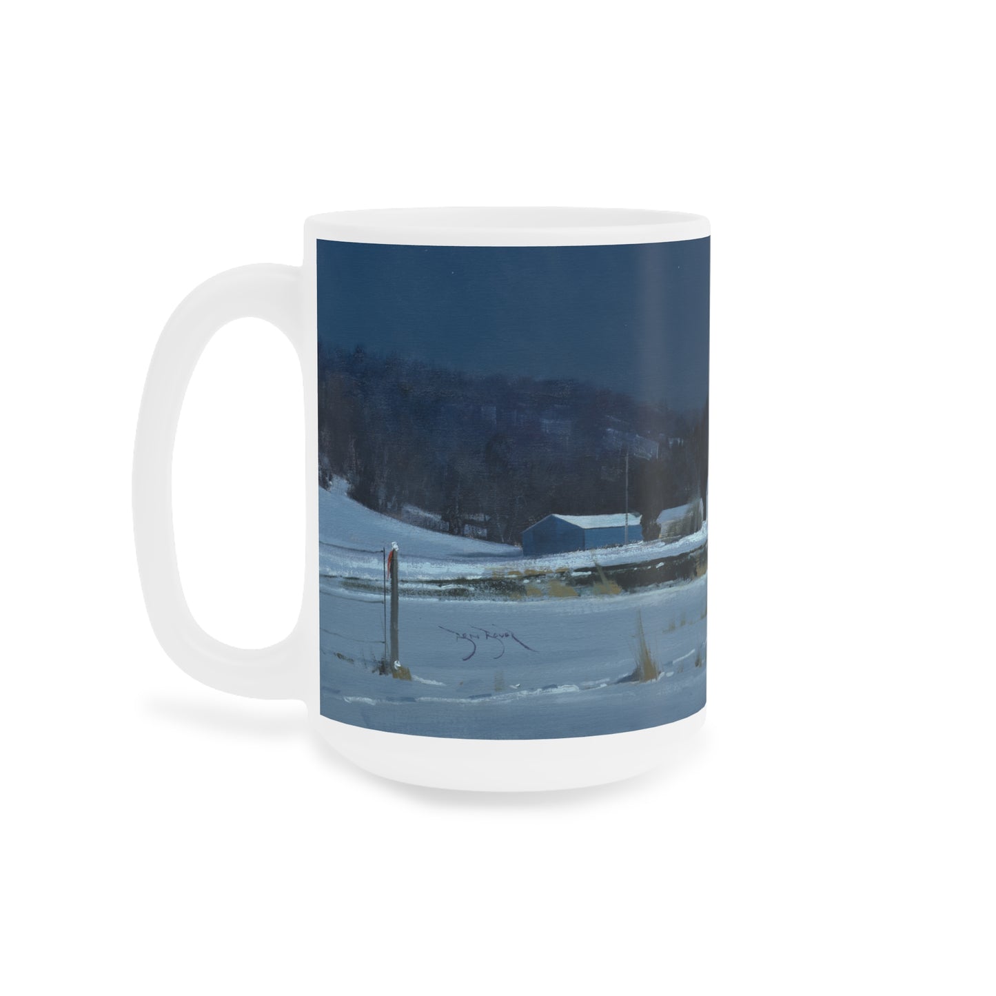 Ben Bauer: "Drifting Moonlight" Ceramic Mug (11oz, 15oz, 20oz)