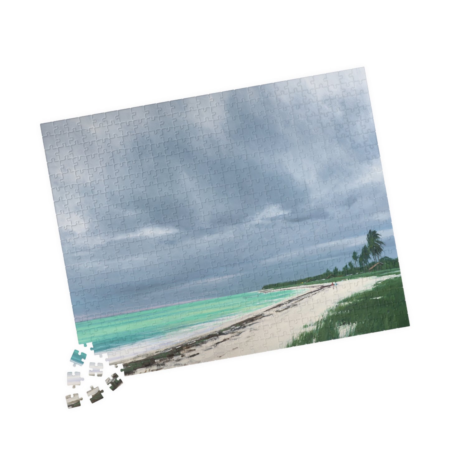 Ben Bauer: "Sandspur Beach, Florida" Puzzle (500 & 1014 piece)