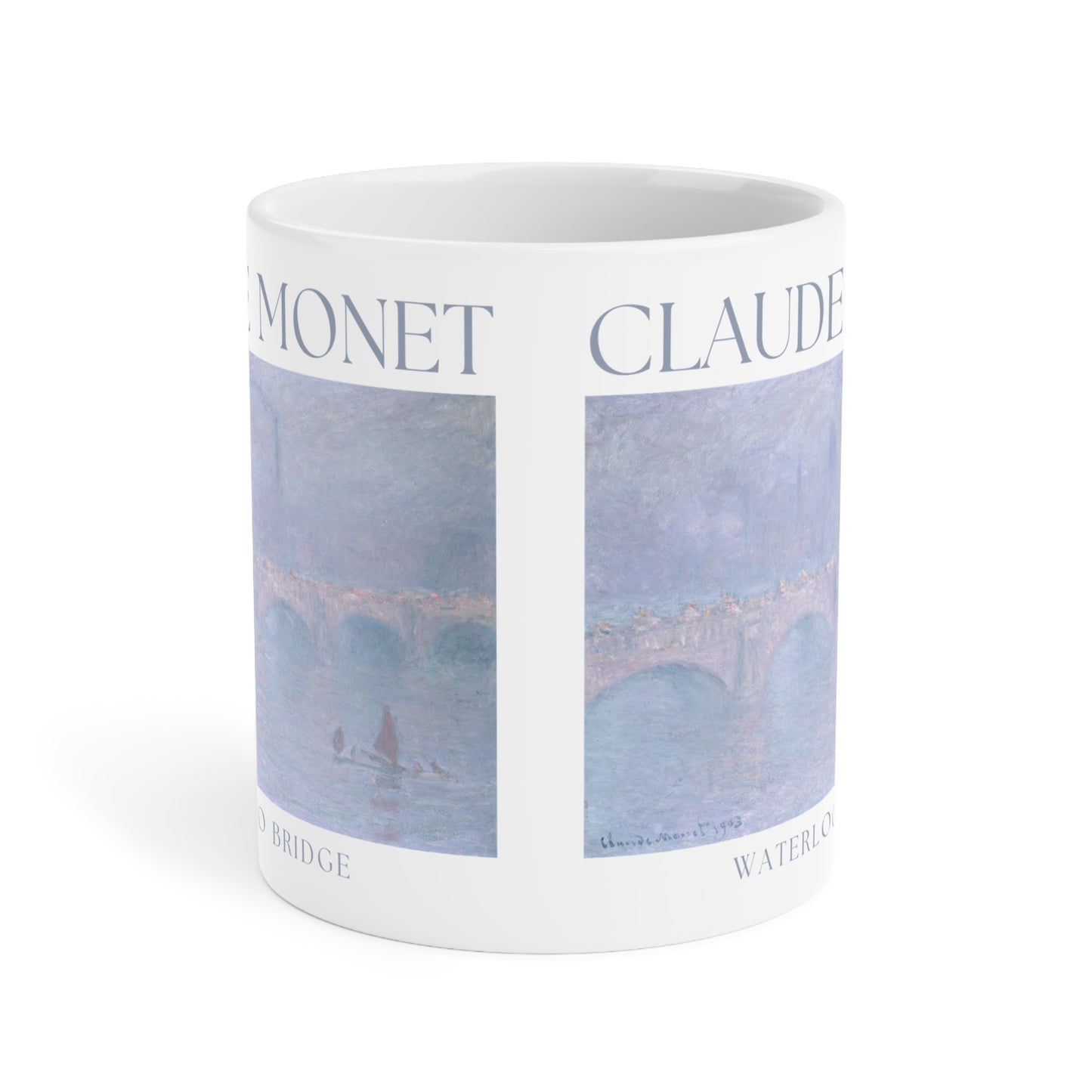 Claude Monet: "Waterloo Bridge" Ceramic Mug (11oz\15oz\20oz)