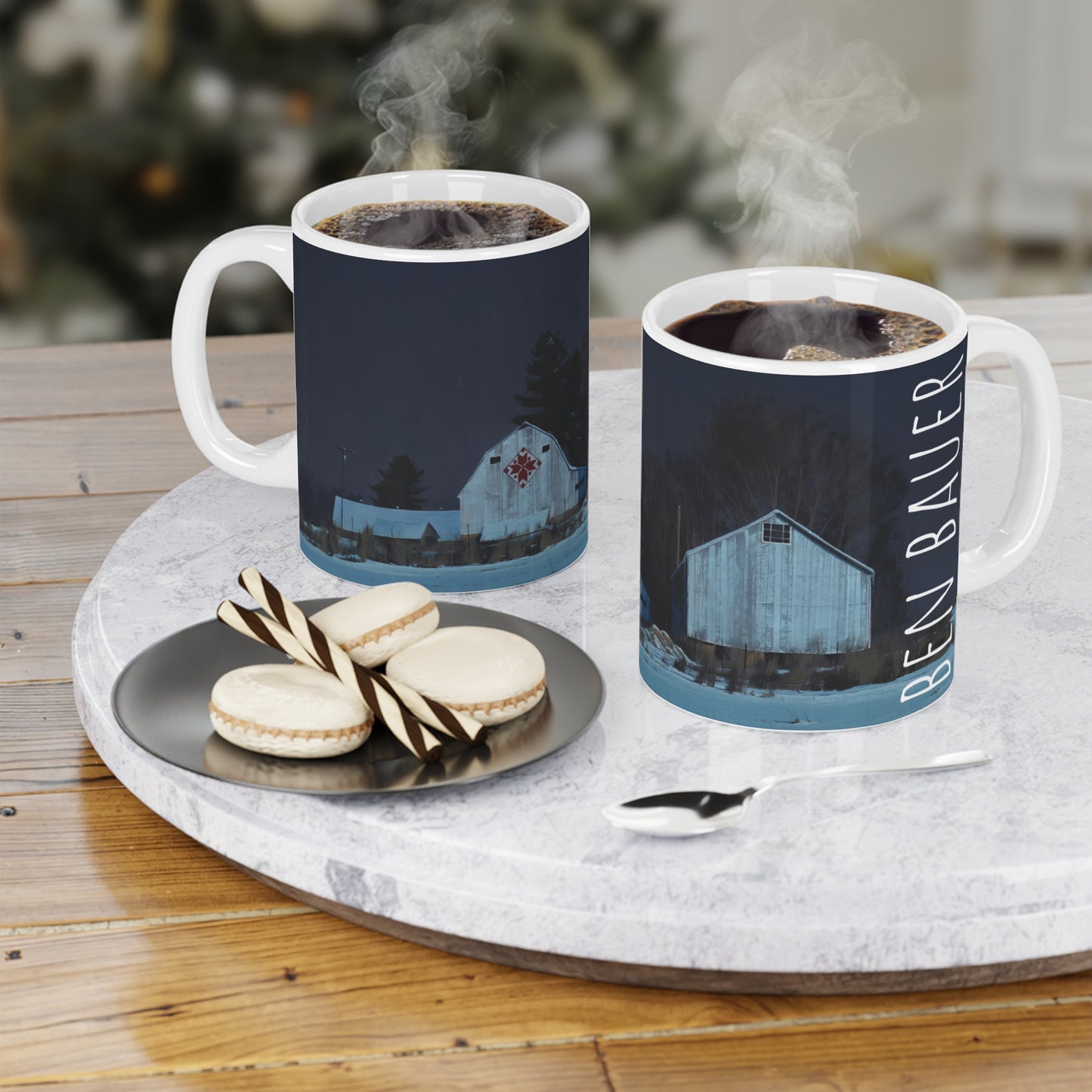 Ben Bauer: "Buffalo County, Nordic Star" Ceramic Mug (11oz, 15oz, 20oz)