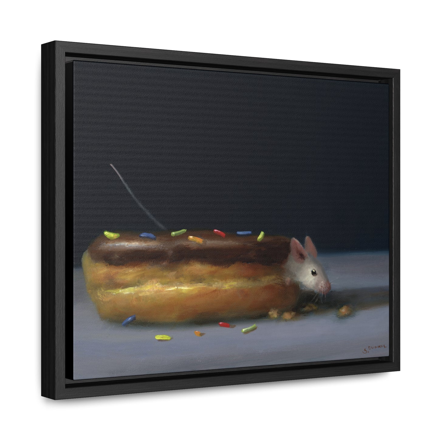 Stuart Dunkel: "Explorer" - Framed Canvas Reproduction