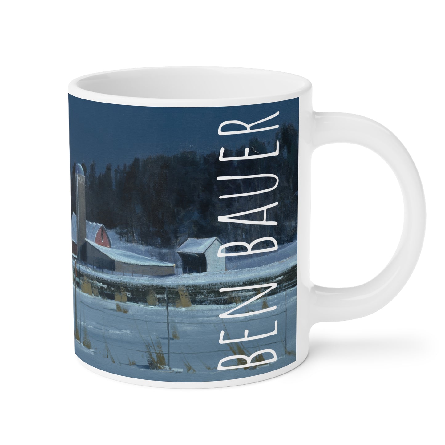 Ben Bauer: "Drifting Moonlight" Ceramic Mug (11oz, 15oz, 20oz)