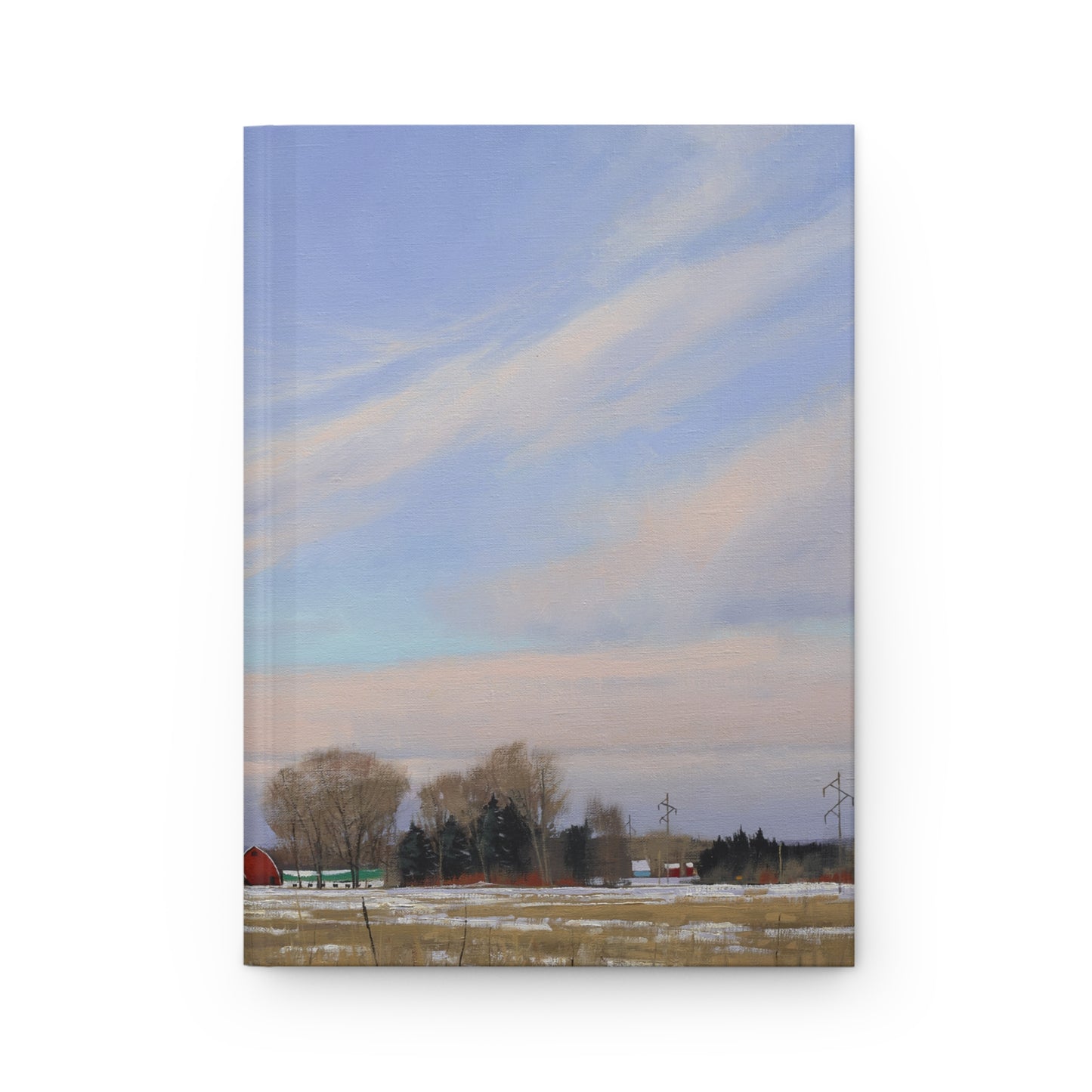 Ben Bauer: "On the Way to Fredricksons" - Hardcover Journal Matte