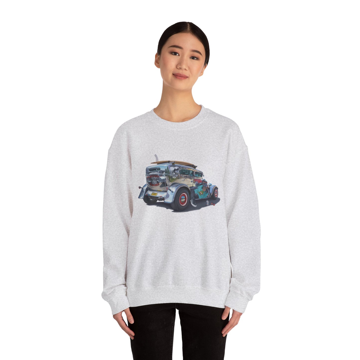 Tony South: "Silver Surfer" Crewneck Sweatshirt