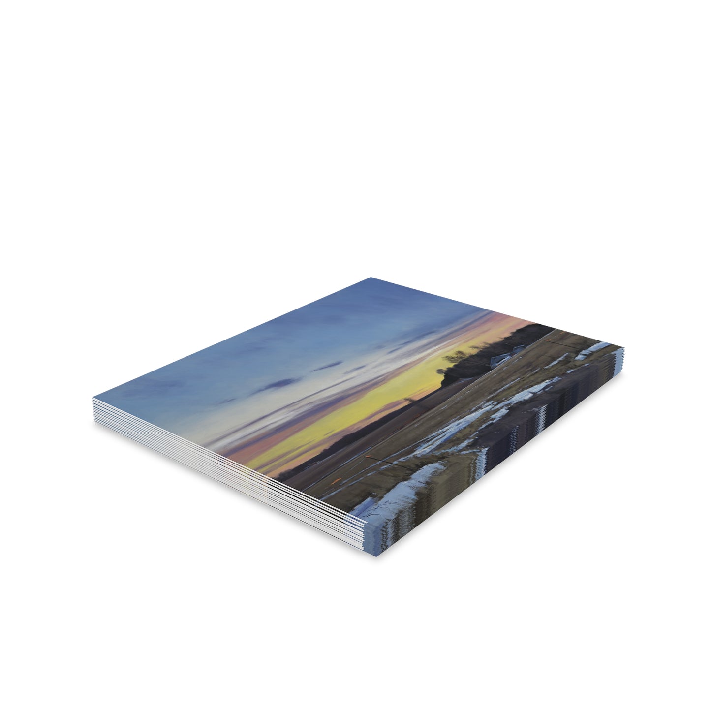 Ben Bauer: "St. Croix Valley Sunset" - Greeting Cards (8, 16, and 24 pcs)