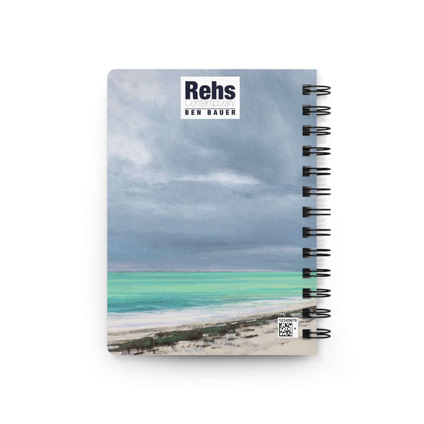 Ben Bauer: "Sandspur Beach, Florida" - Spiral Bound Journal