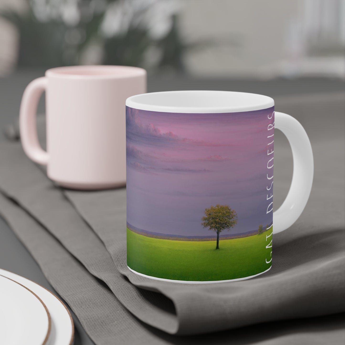 Gail Descoeurs: "Here and Now" Ceramic Mug (11oz\15oz\20oz)