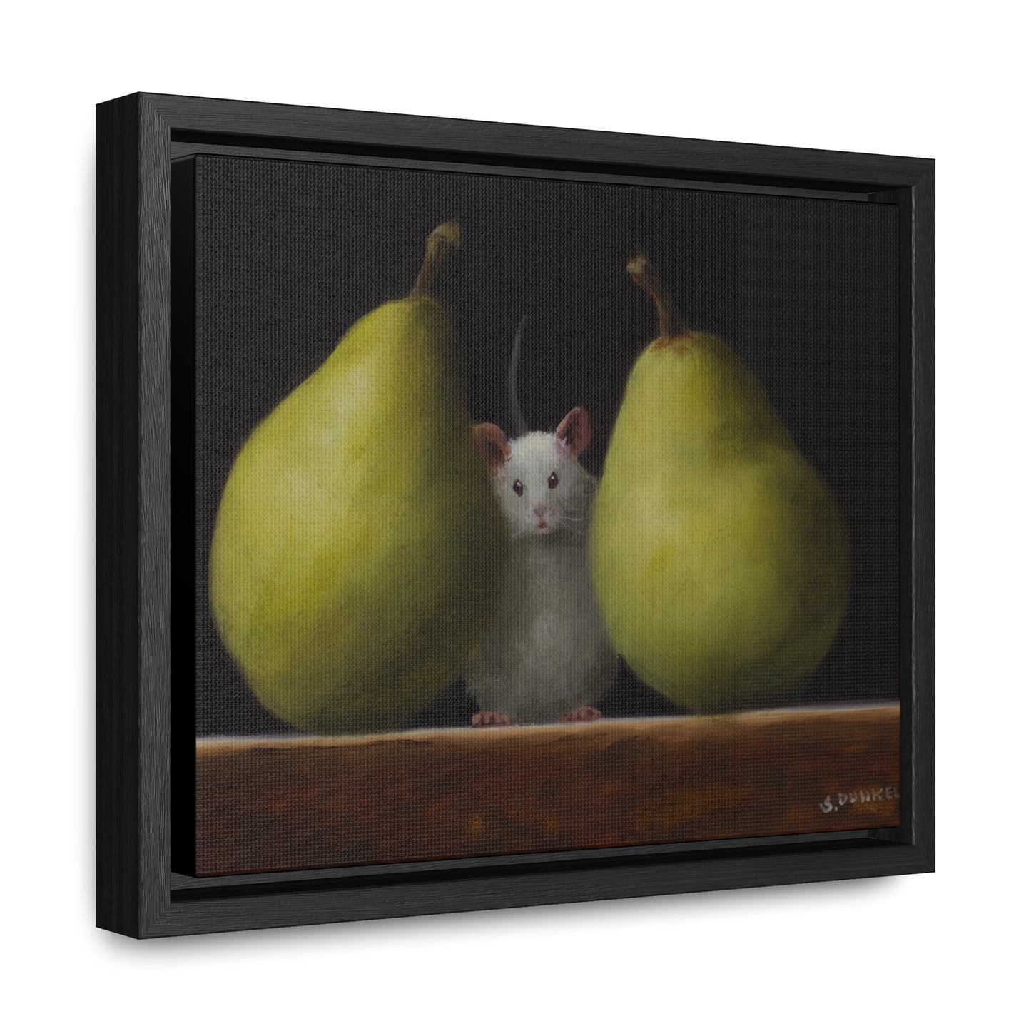 Stuart Dunkel: "Buddies" - Framed Canvas Reproduction