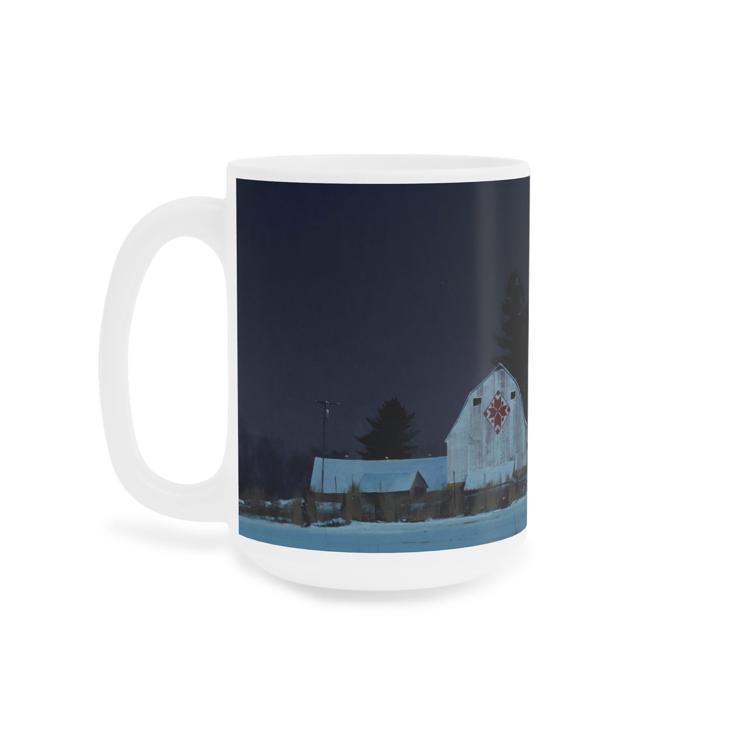 Ben Bauer: "Buffalo County, Nordic Star" Ceramic Mug (11oz, 15oz, 20oz)