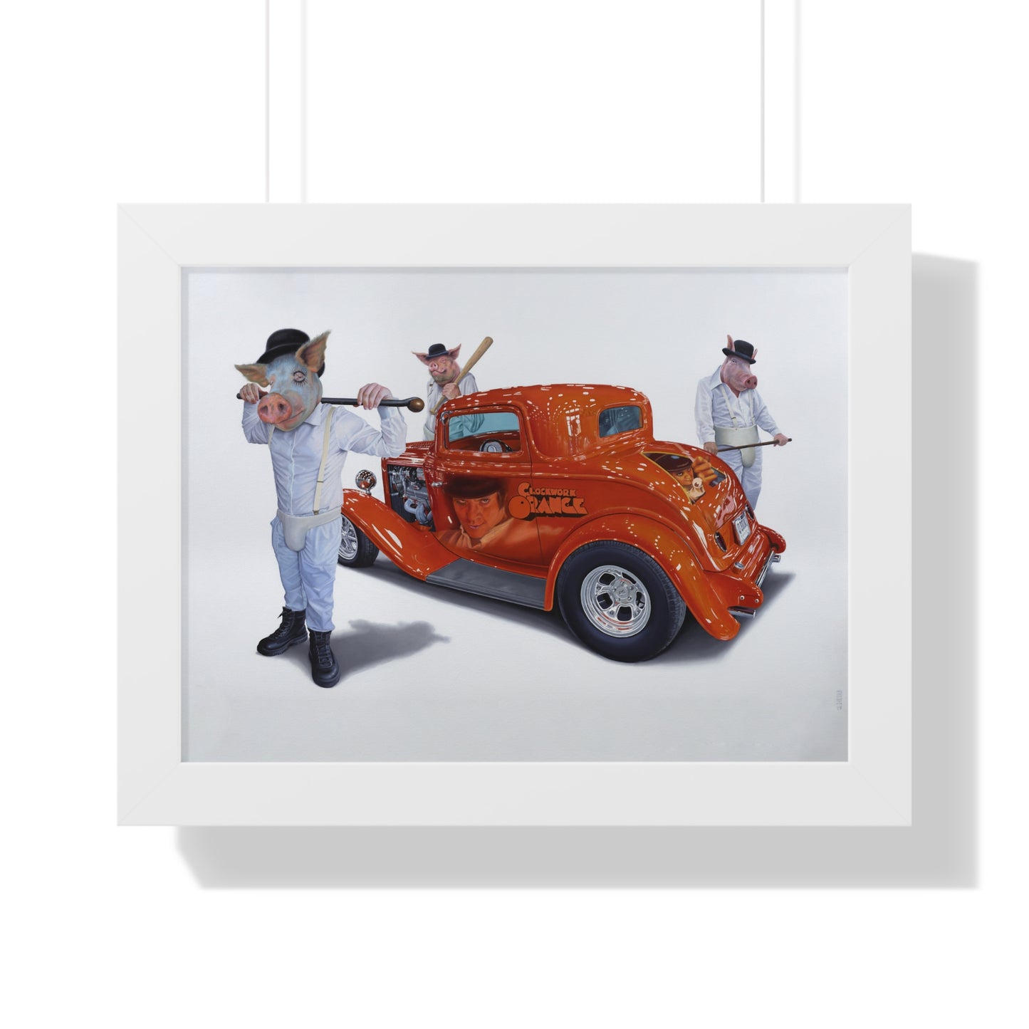 Tony South: "The Moloko Muscle" - Framed Print