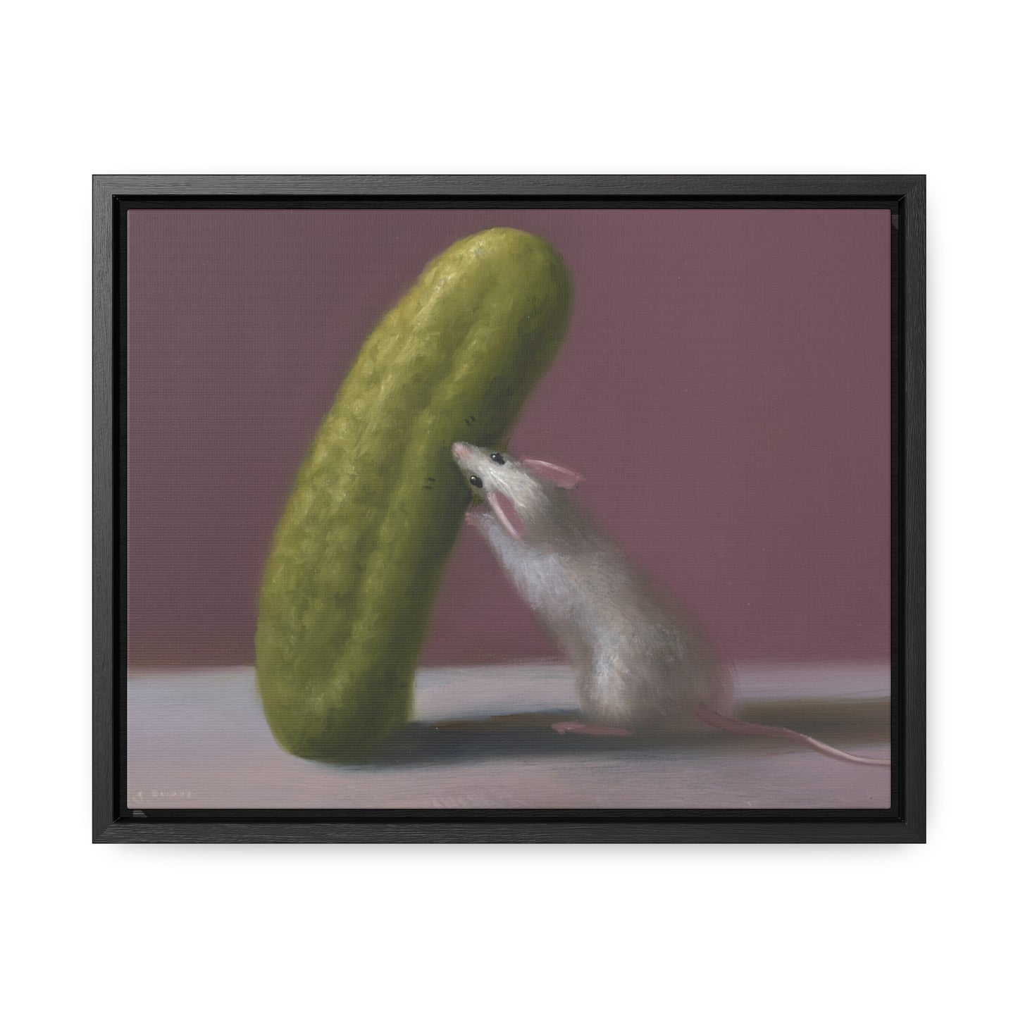 Stuart Dunkel: "Pickled" - Framed Canvas Reproduction