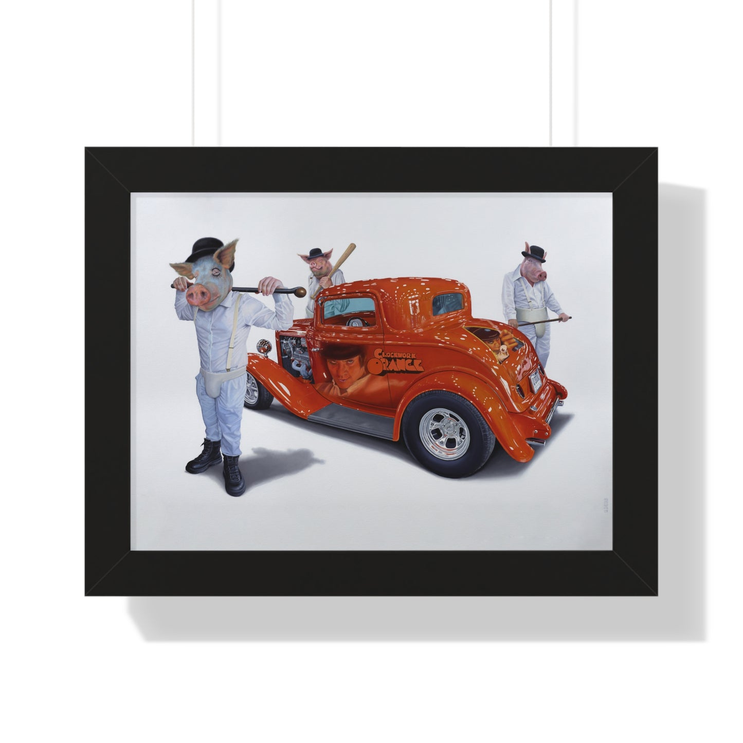 Tony South: "The Moloko Muscle" - Framed Print