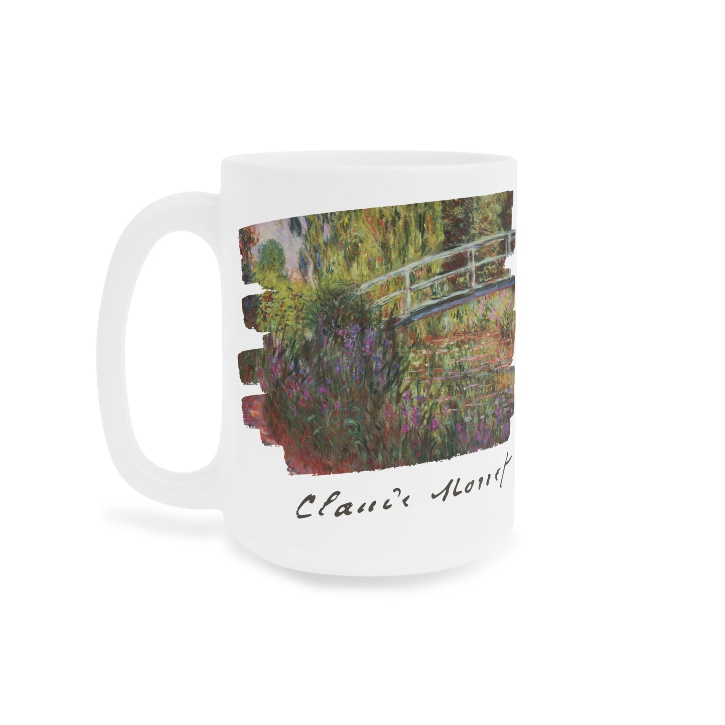 Claude Monet: "Le Pont Japonais 2" Ceramic Mug (11oz\15oz\20oz)