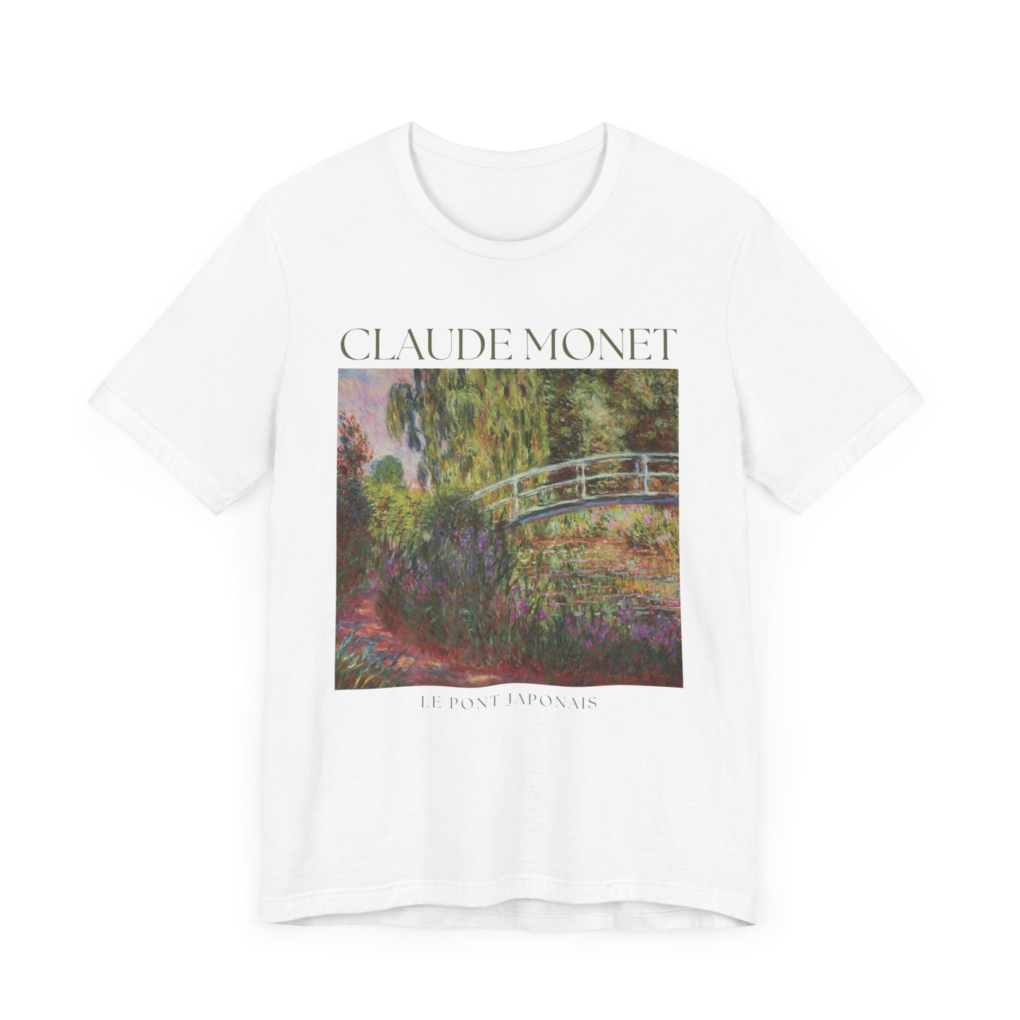 Claude Monet: "Le Pont Japonais" Graphic T