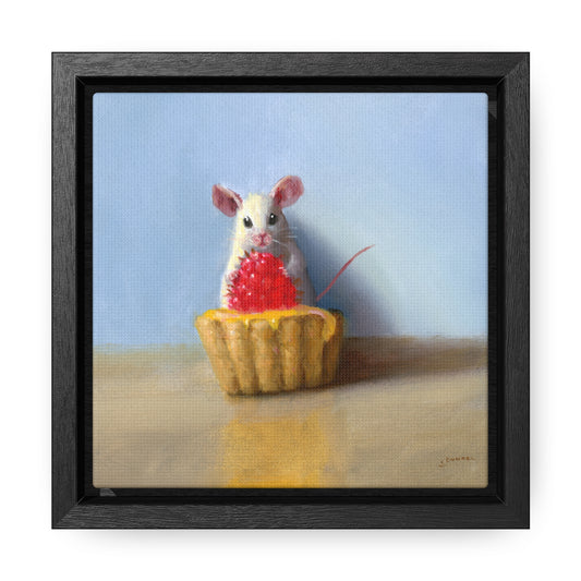 Stuart Dunkel: "Raspberry Tart" - Framed Canvas Reproduction