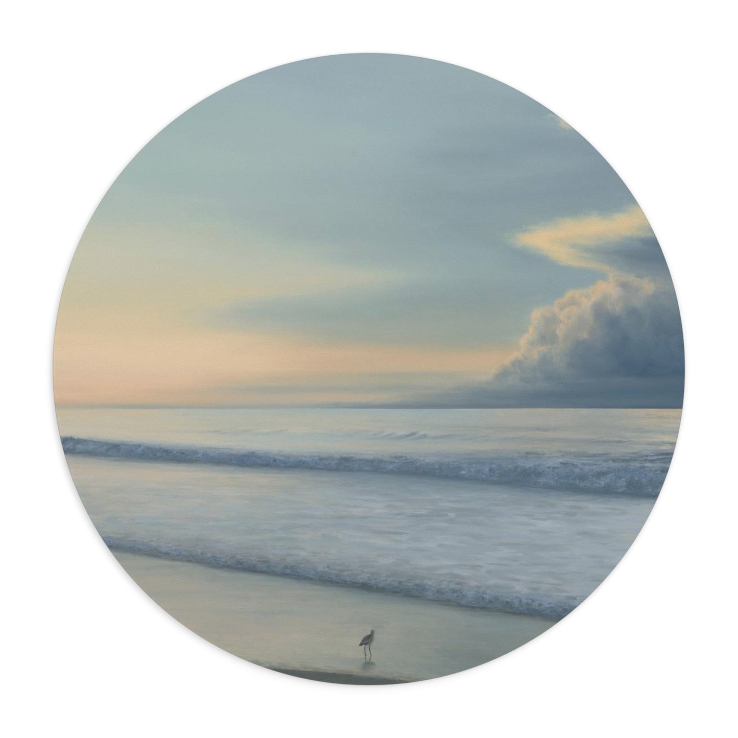 Gail Descoeurs: "The Sea and the Sandpiper" – Mouse Pad