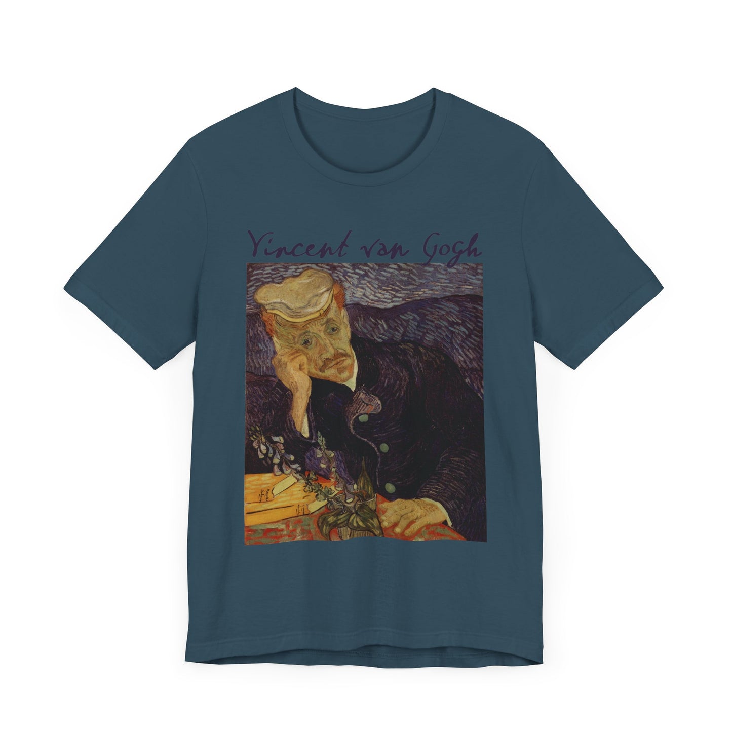 Vincent Van Gogh: "Portrait of Dr. Gachet 2" Graphic T