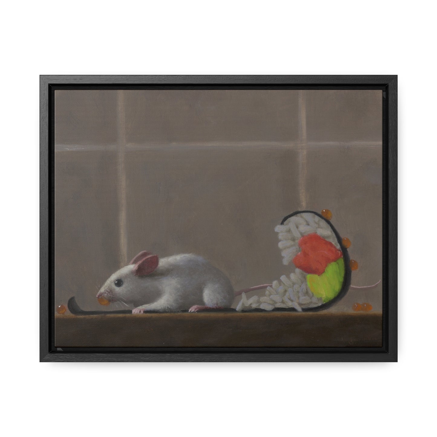 Stuart Dunkel: "Unraveled" - Framed Canvas Reproduction