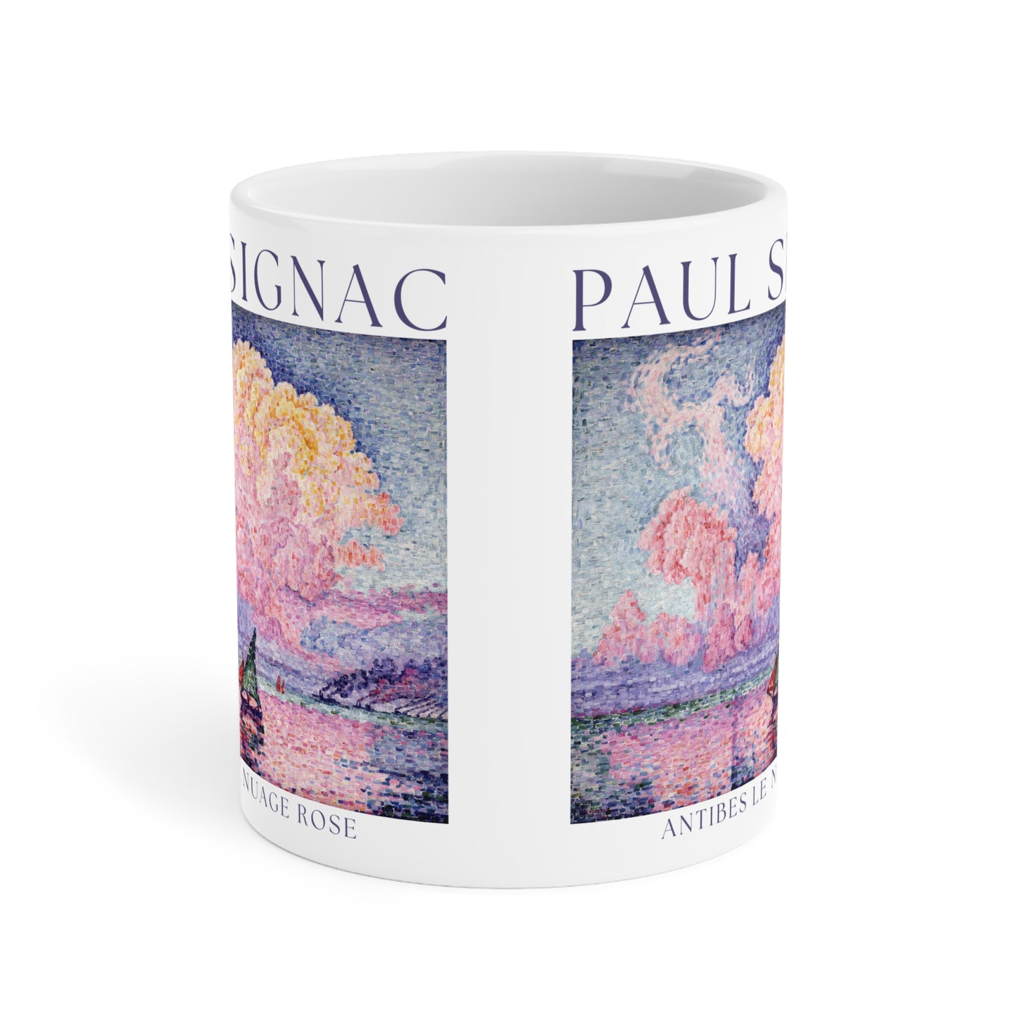 Paul Signac: "Antibes Le Nuage Rose" Ceramic Mug (11oz\15oz\20oz)