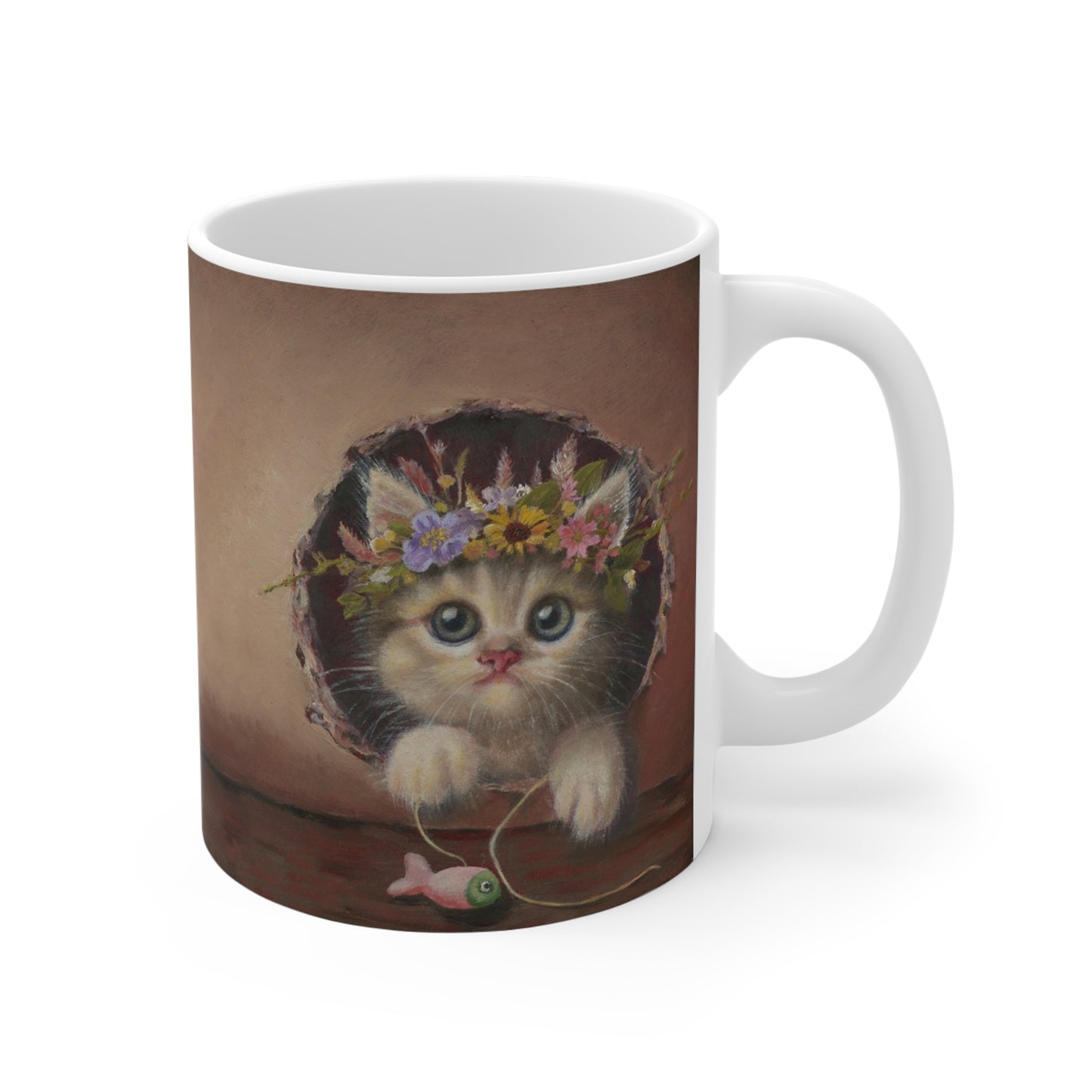 Carrie Goller: "Brutus" Ceramic Mug (11oz\15oz\20oz)