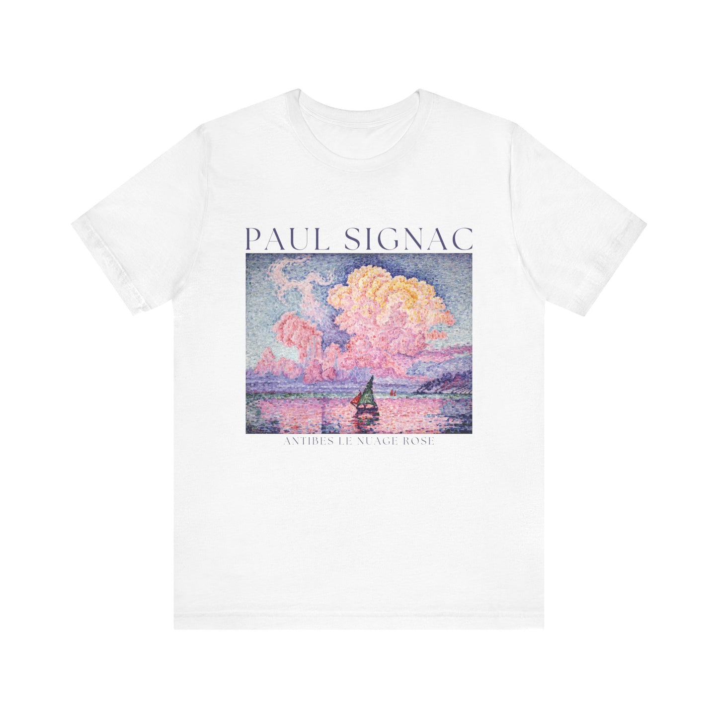 Paul Signac: "Antibes Le Nuage Rose" Graphic T