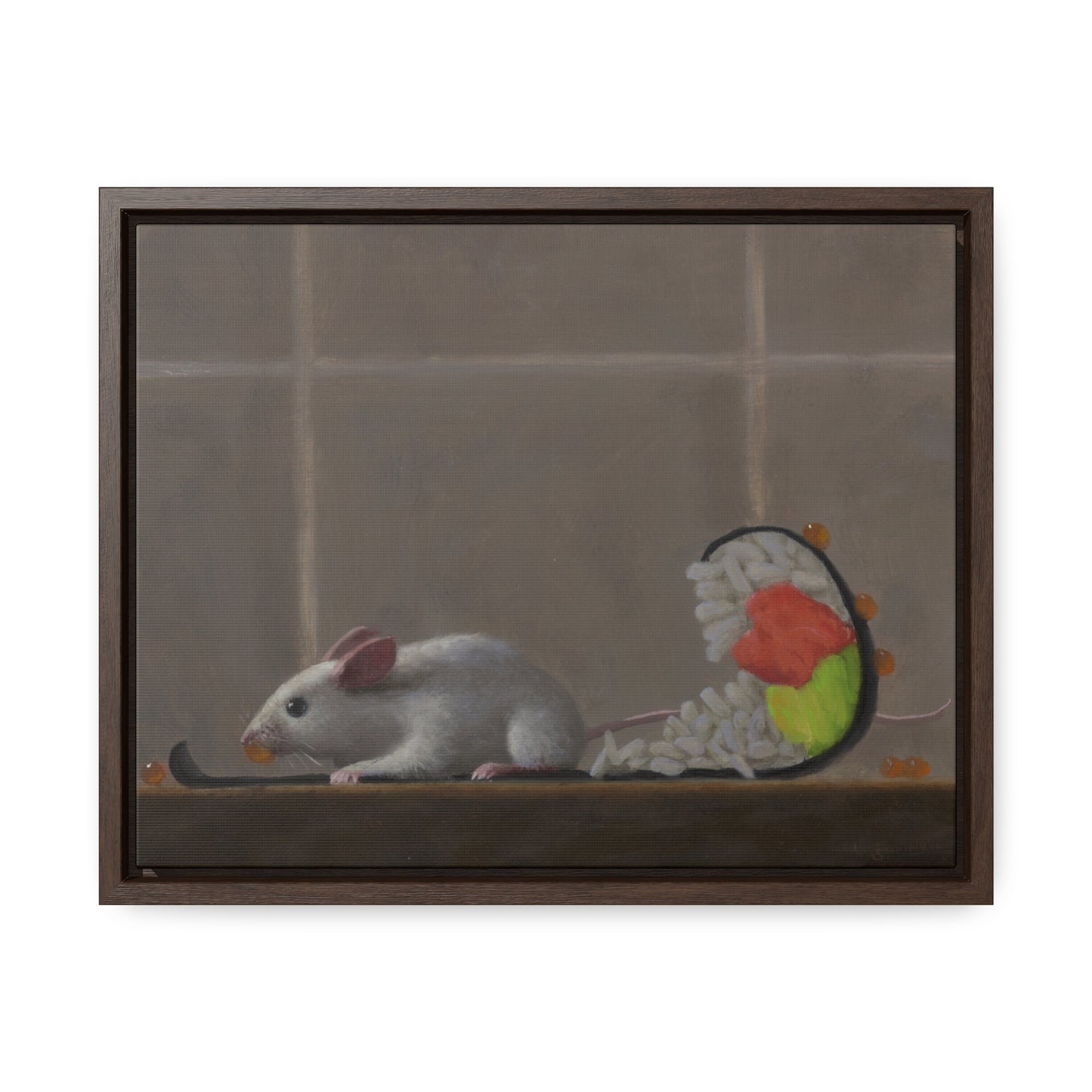 Stuart Dunkel: "Unraveled" - Framed Canvas Reproduction