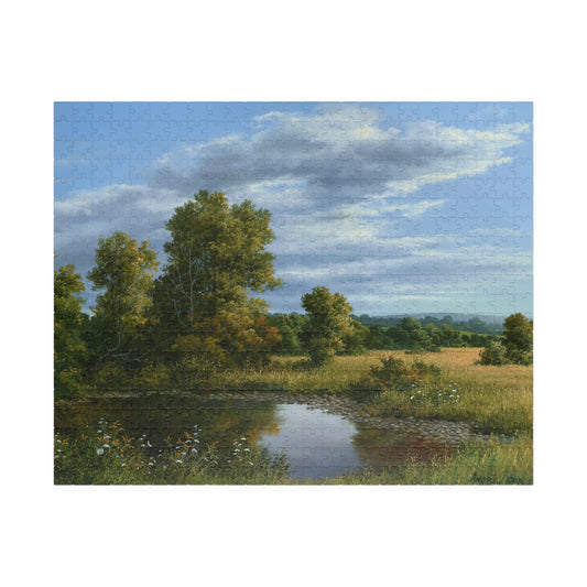 Andrew Orr: "The Pond in Late Summer" - Puzzle (110, 252 & 500 piece)