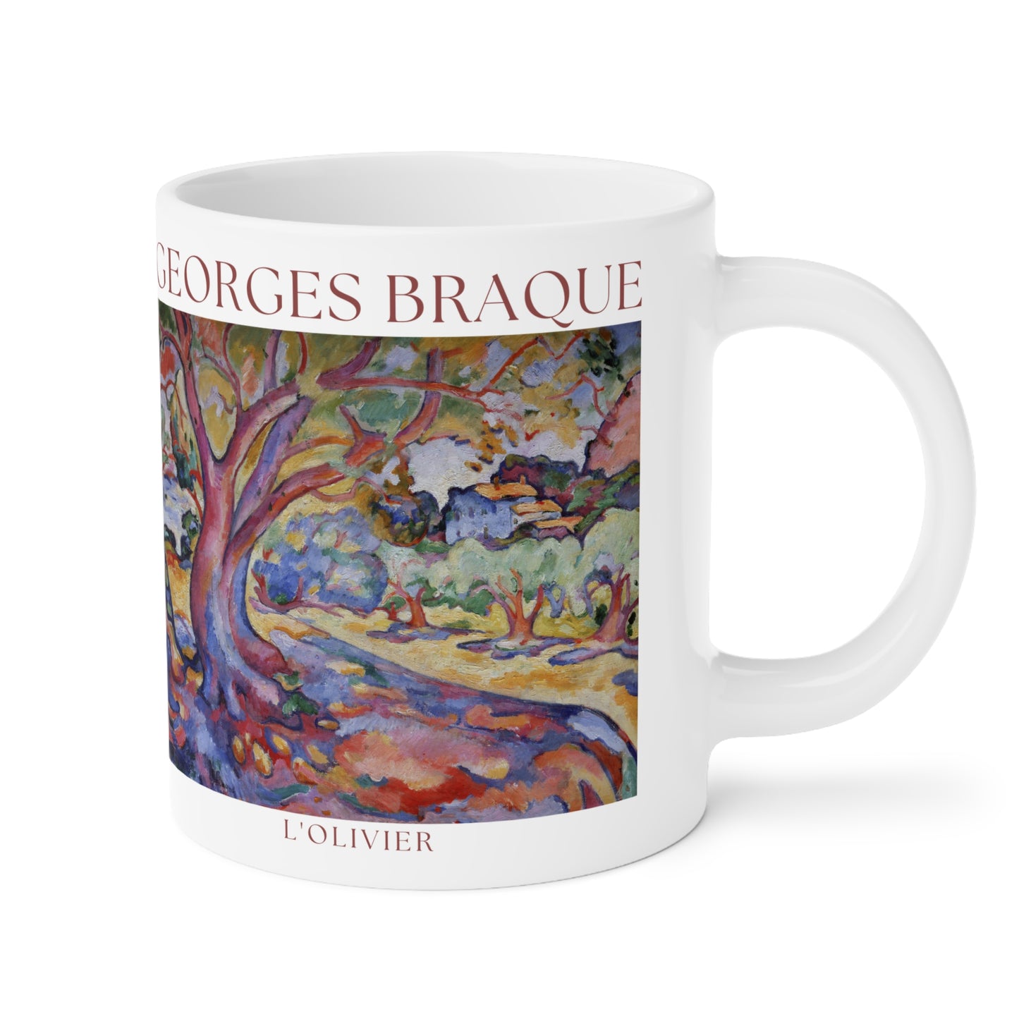 Georges Braque: "L'Olivier" Ceramic Mug (11oz\15oz\20oz)