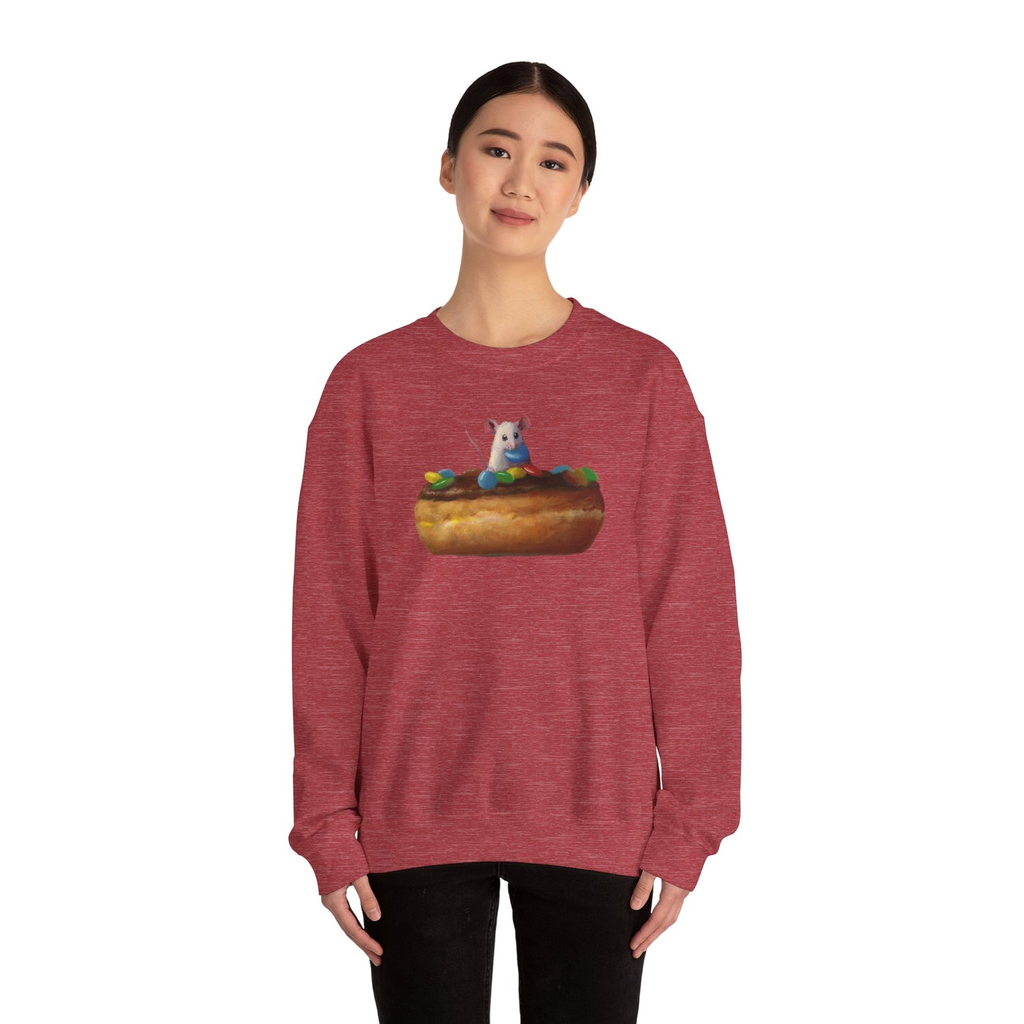 Stuart Dunkel: "Best Donut" - Crewneck Sweatshirt