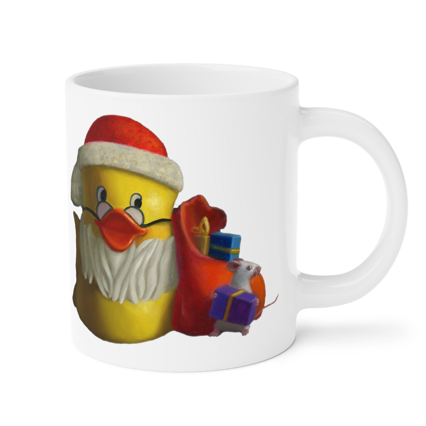 Stuart Dunkel: "Santa's Helper" Ceramic Mug (11oz\15oz\20oz)