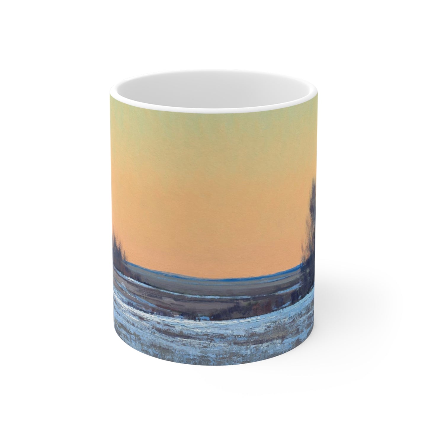 Ben Bauer: "Late Afternoon in March, Lowry, MN" Ceramic Mug (11oz, 15oz, 20oz)