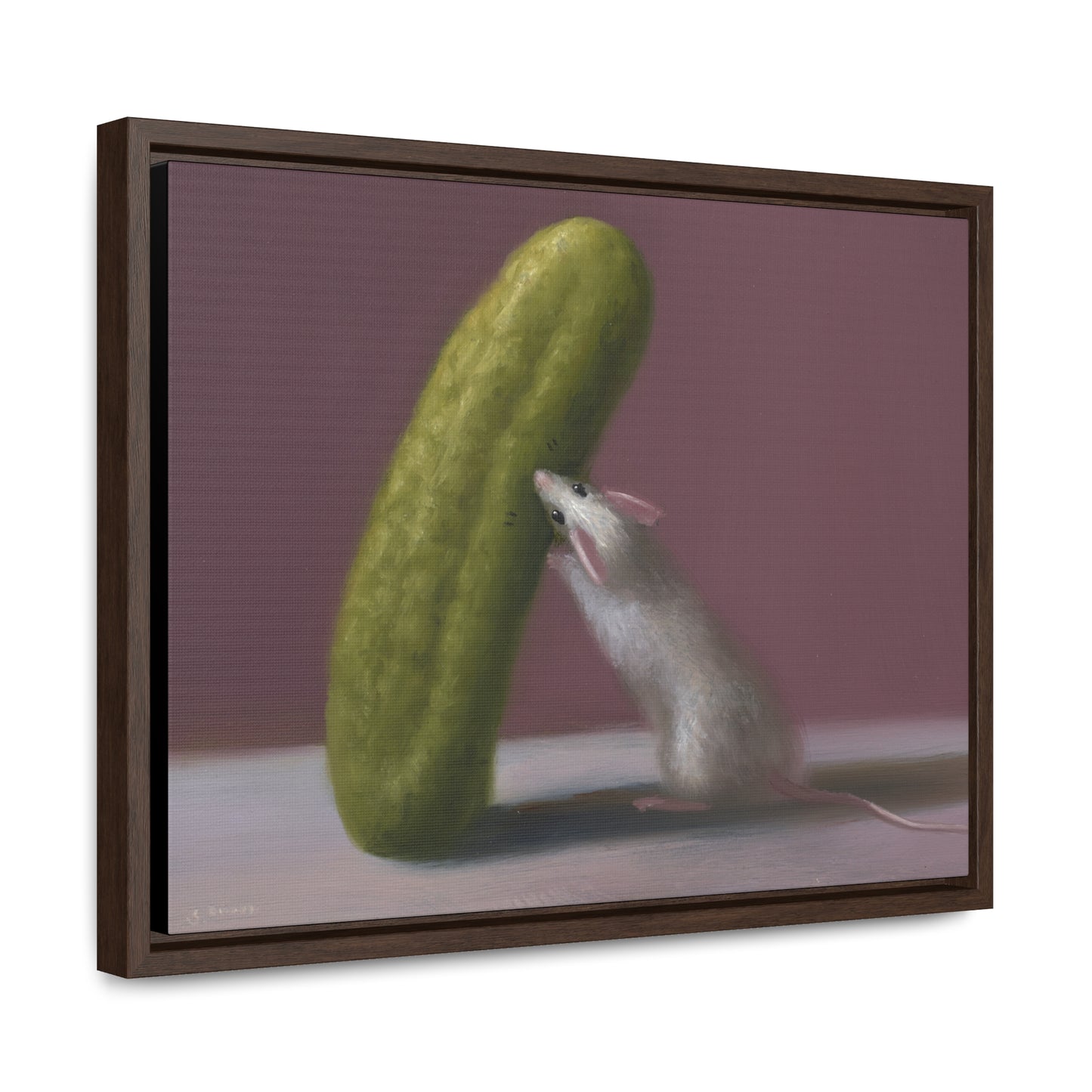 Stuart Dunkel: "Pickled" - Framed Canvas Reproduction