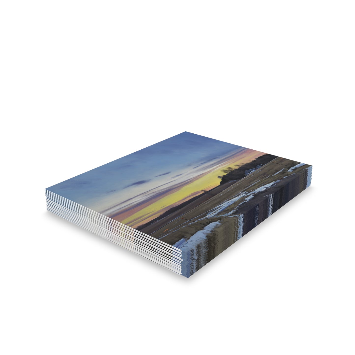 Ben Bauer: "St. Croix Valley Sunset" - Greeting Cards (8, 16, and 24 pcs)