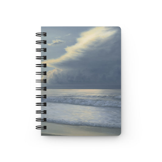 Gail Descoeurs: "The Sea and the Sandpiper" - Spiral Bound Journal