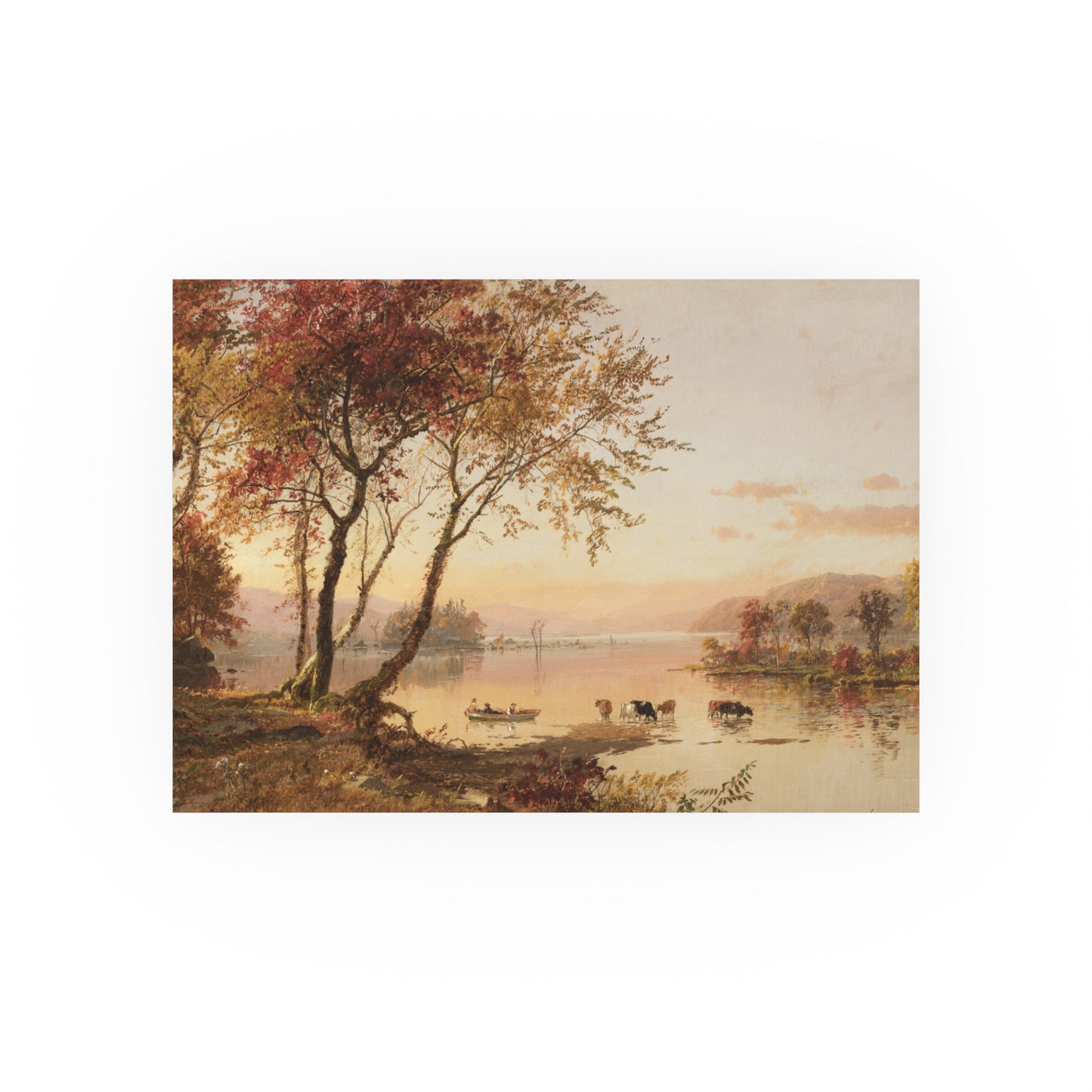 Jasper Francis Cropsey: Greenwood Lake, 1871 - Satin and Archival Matte Posters