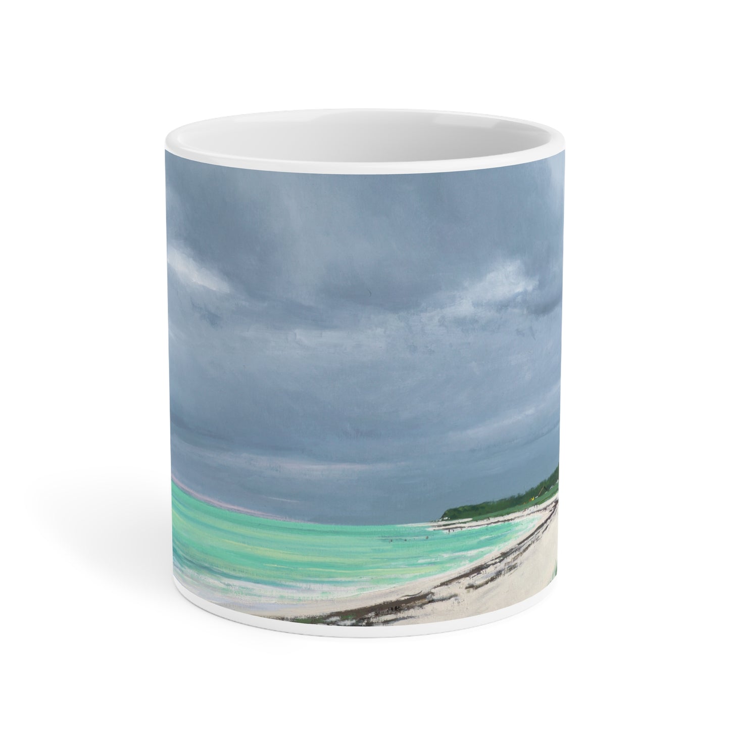 Ben Bauer: "Sandspur Beach, Florida" Ceramic Mug (11oz, 15oz, 20oz)