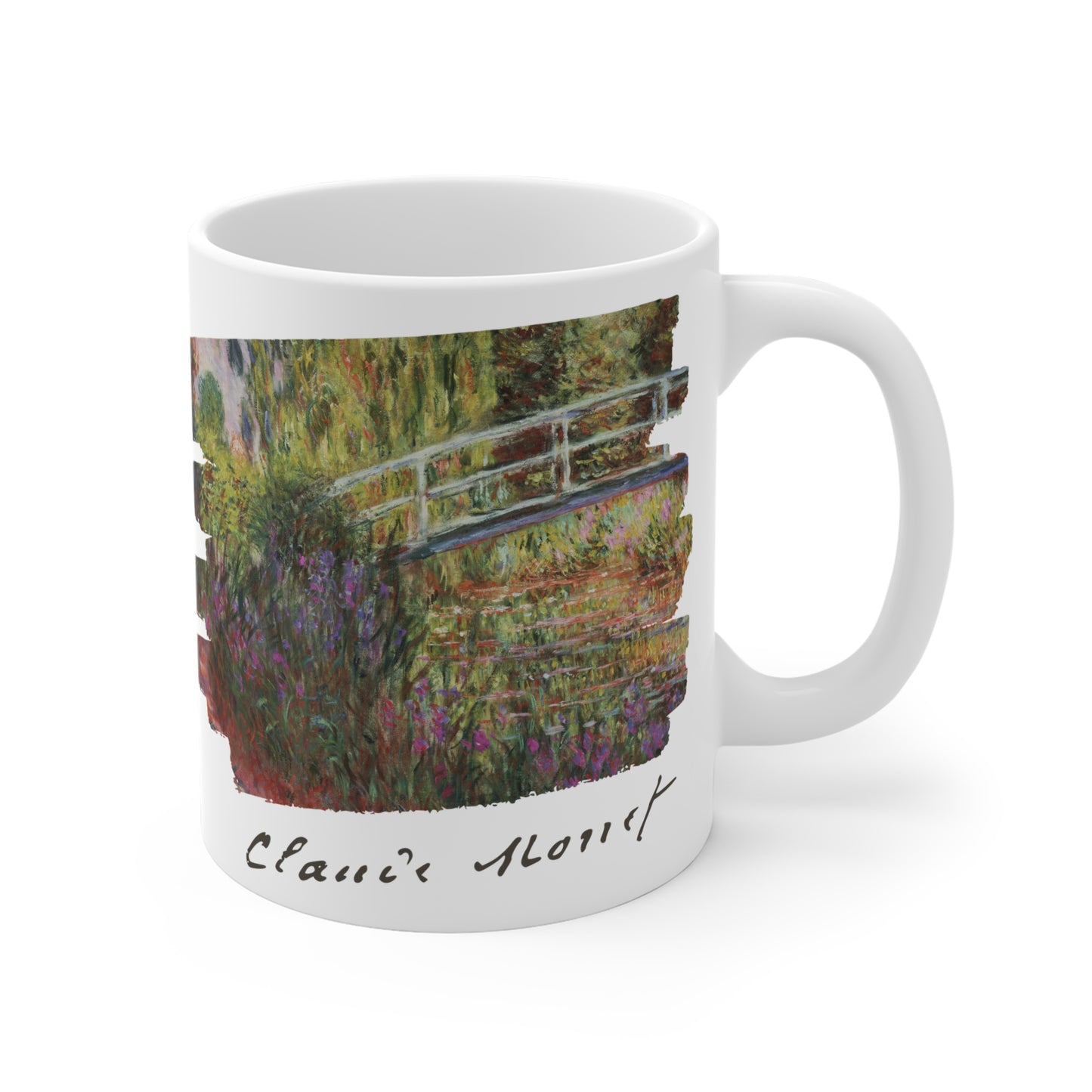 Claude Monet: "Le Pont Japonais 2" Ceramic Mug (11oz\15oz\20oz)