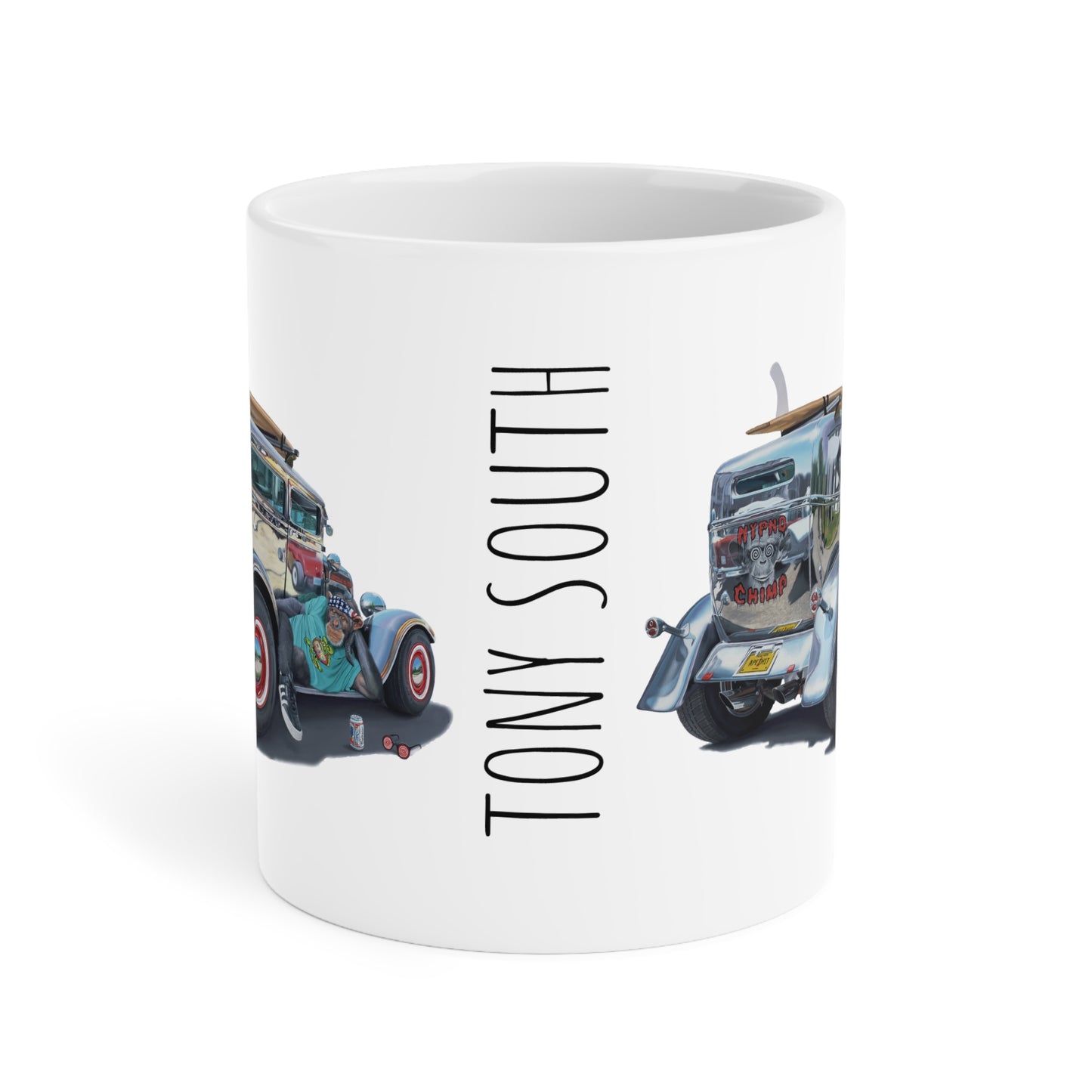 Tony South: "Silver Surfer" Ceramic Mug (11oz\15oz\20oz)