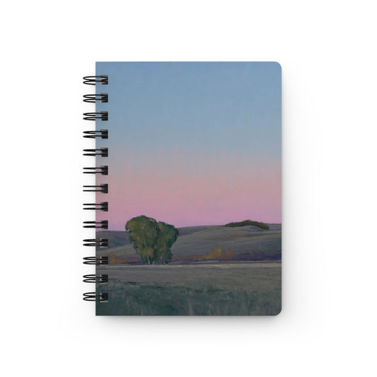 Ben Bauer: "Moonrise in Lowry, MN" - Spiral Bound Journal