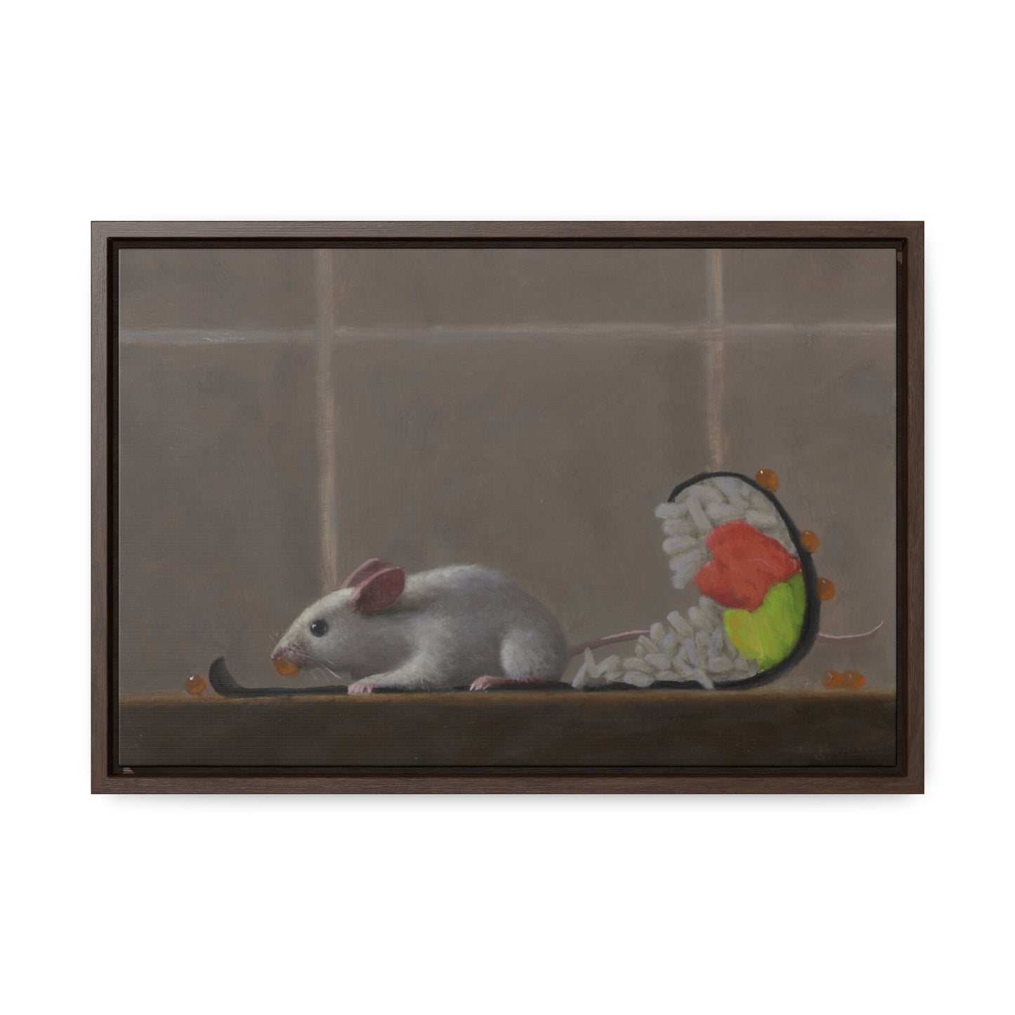 Stuart Dunkel: "Unraveled" - Framed Canvas Reproduction