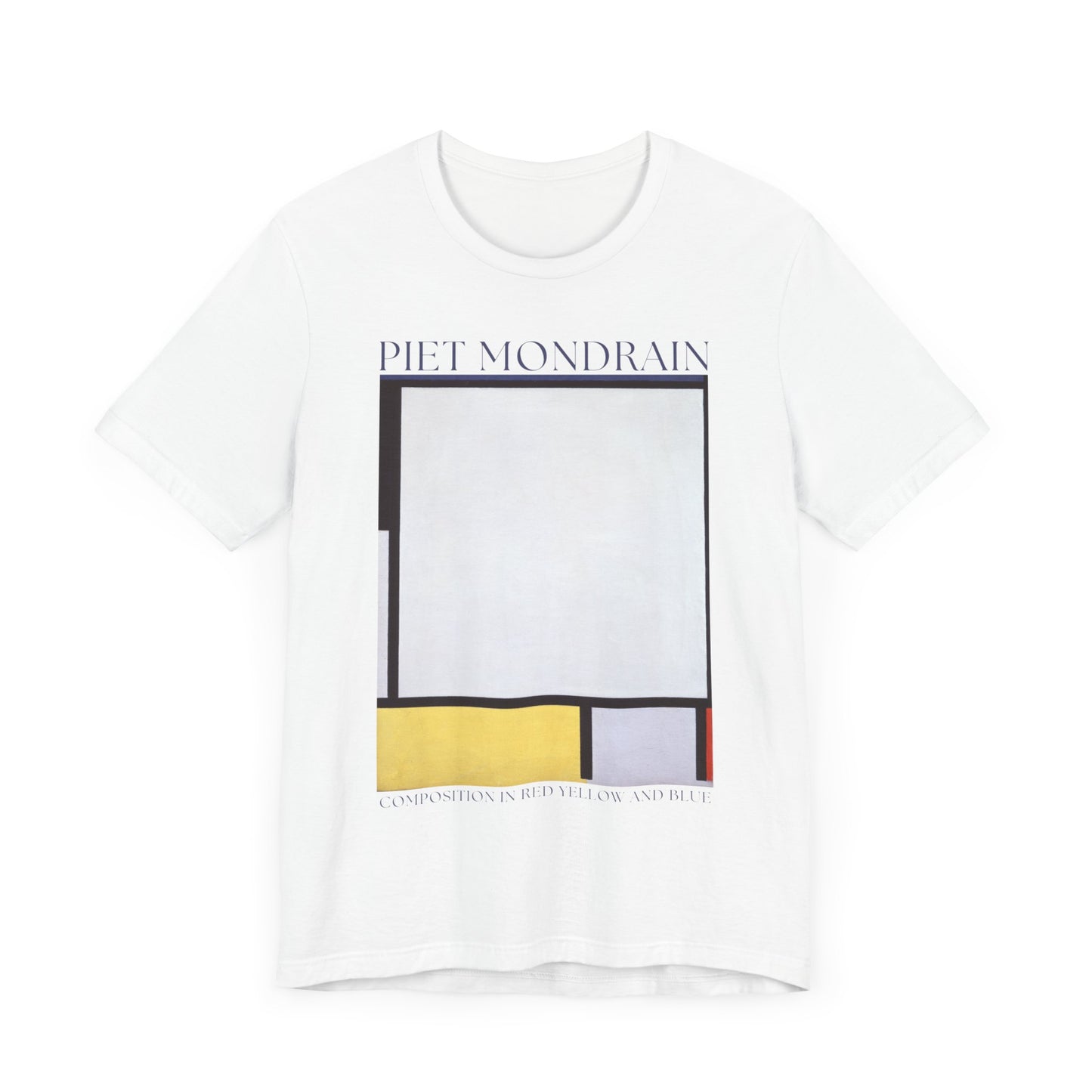 Piet Mondrian: "Composition in Red, Yellow, and Blue" Graphic T