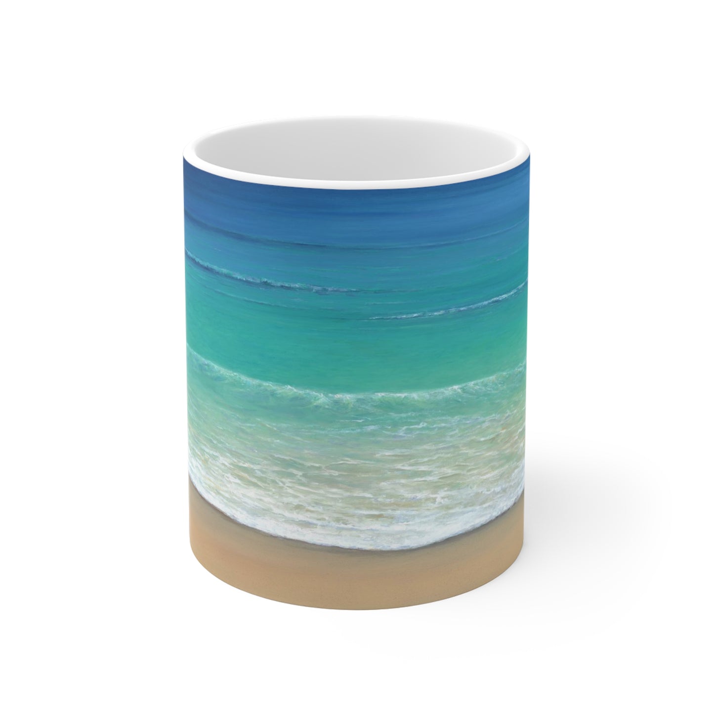 Gail Descoeurs: "Mysterious Sea" Ceramic Mug (11oz\15oz\20oz)